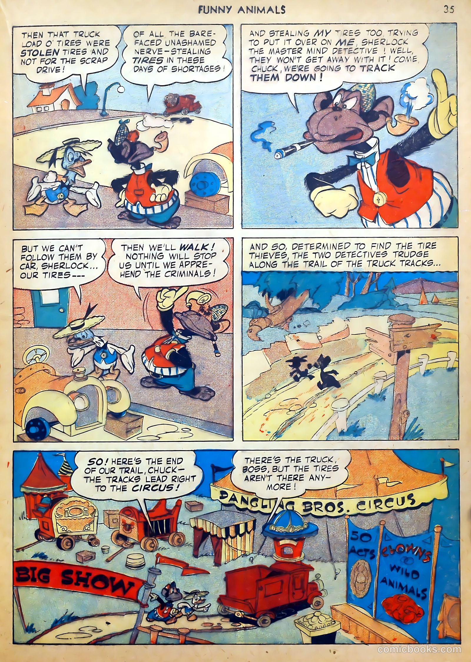 Fawcett's Funny Animals #8 (1943) — page 35 of 68