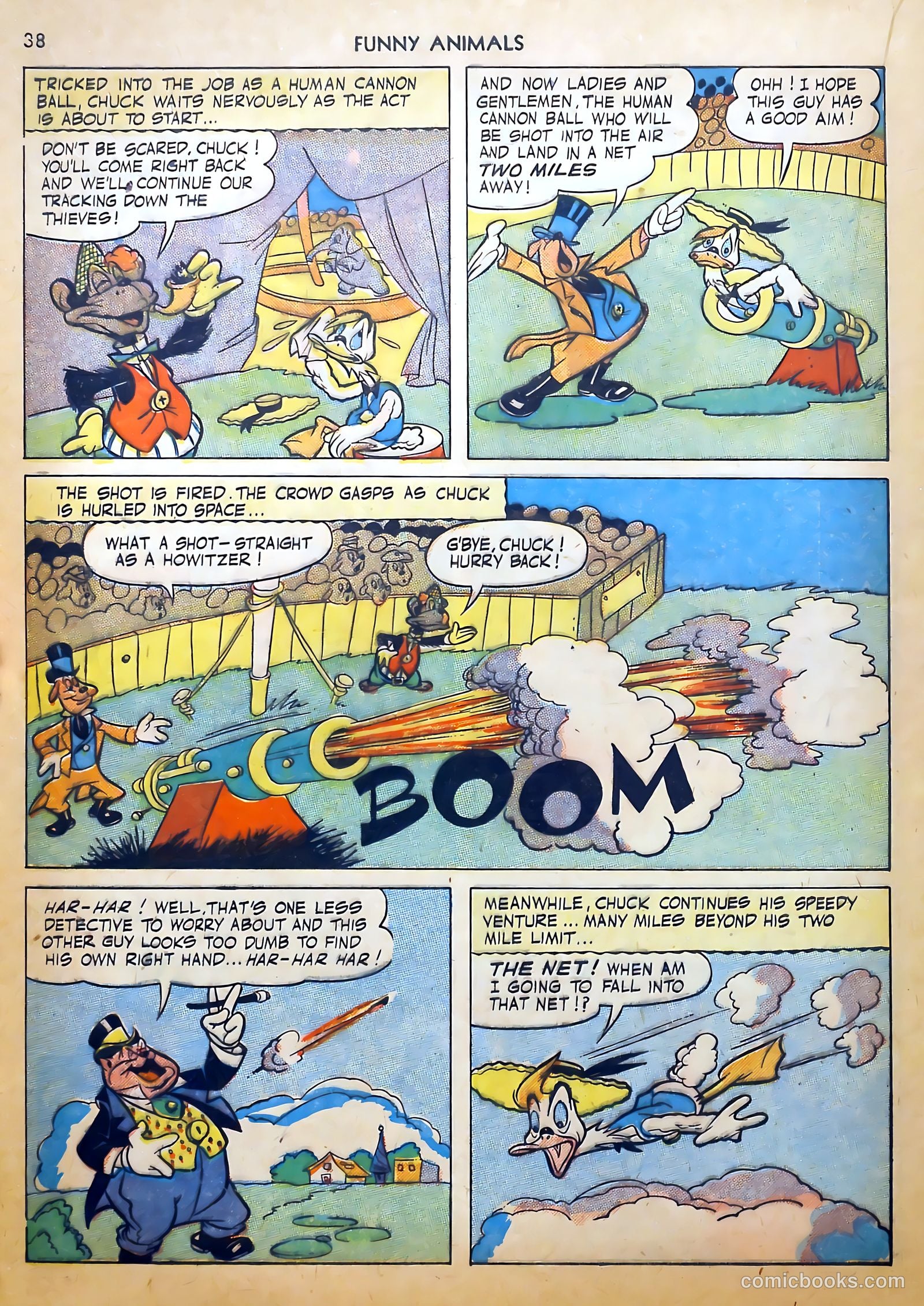 Fawcett's Funny Animals #8 (1943) — page 38 of 68