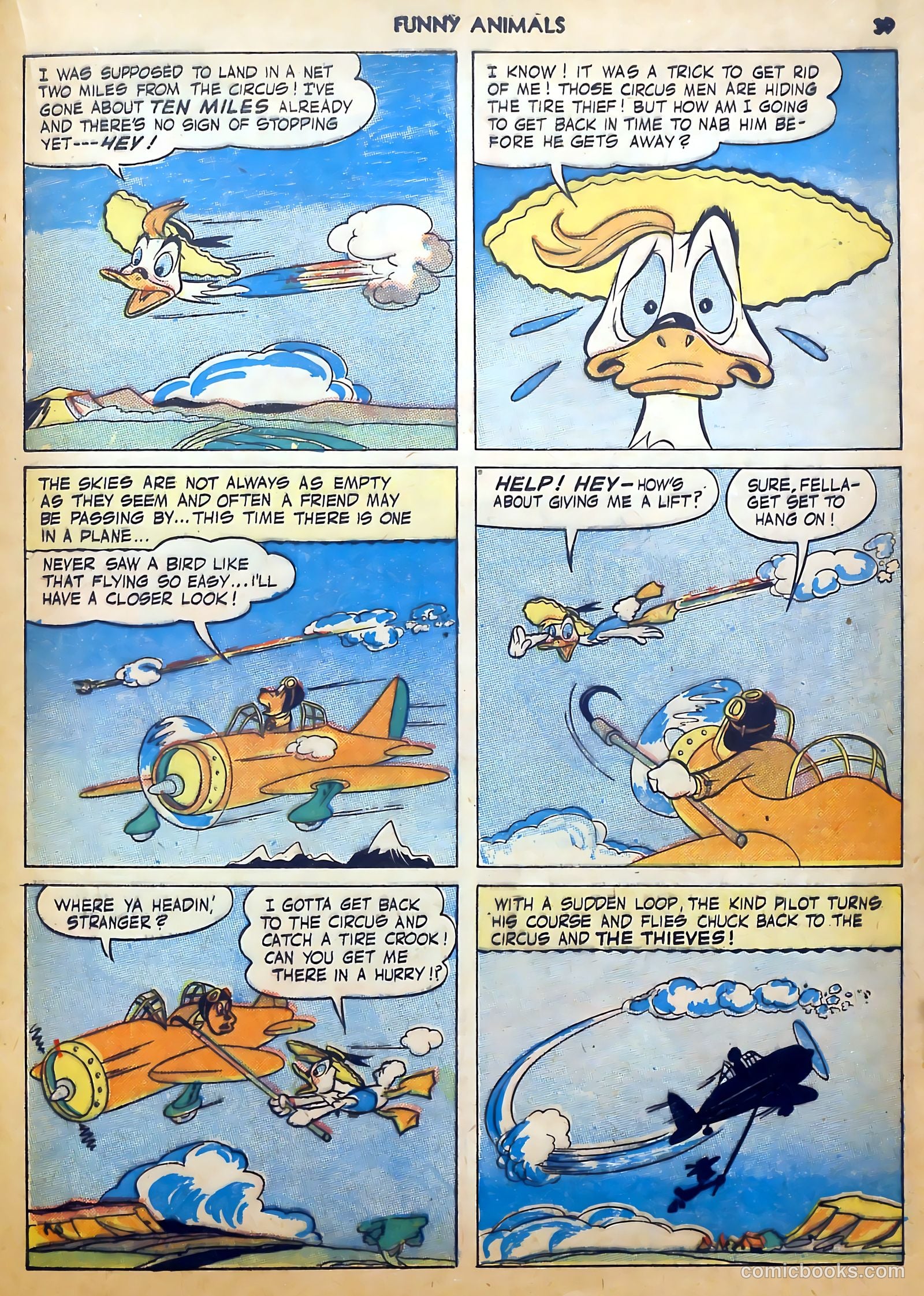 Fawcett's Funny Animals #8 (1943) — page 39 of 68