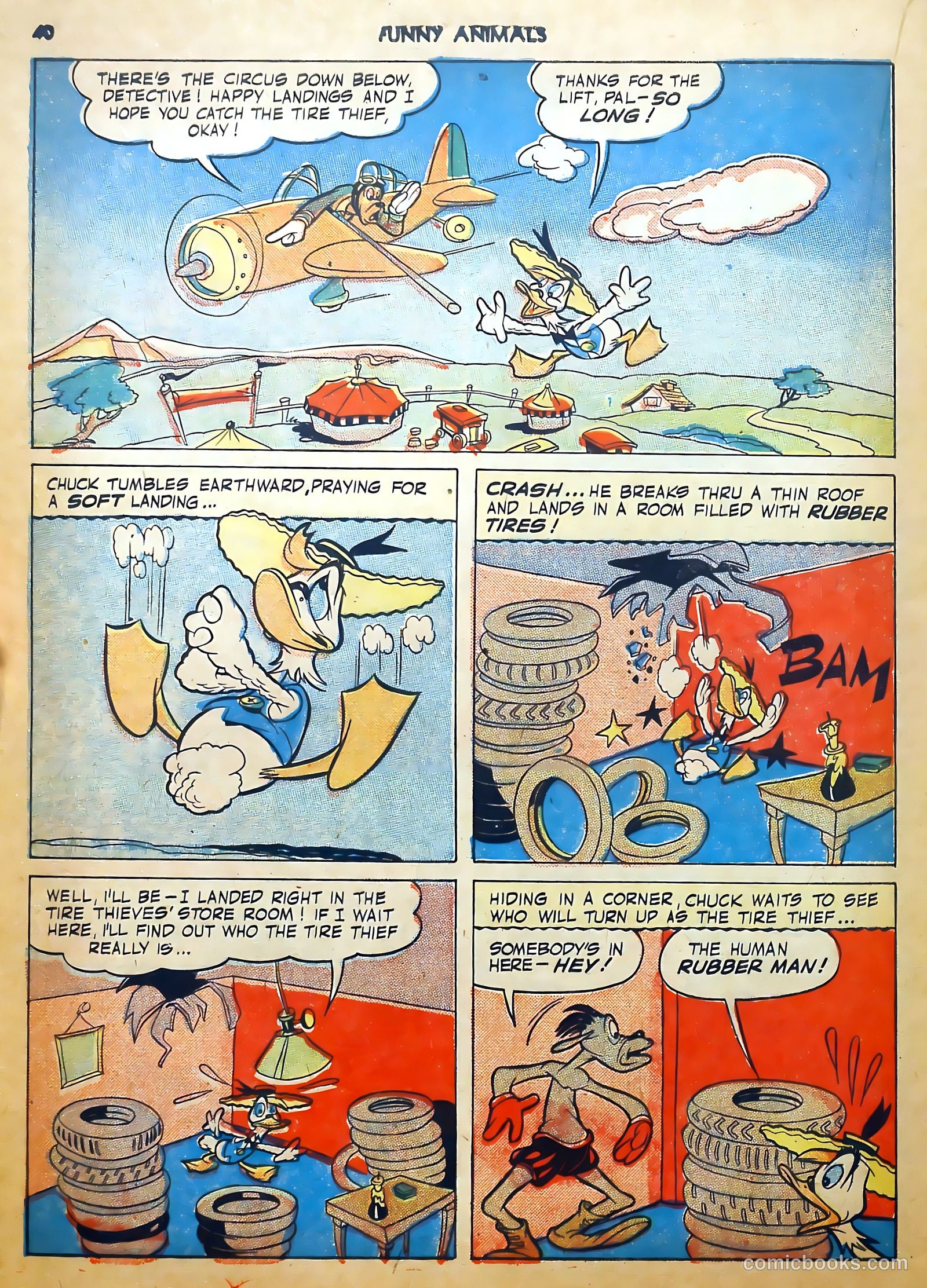 Fawcett's Funny Animals #8 (1943) — page 40 of 68