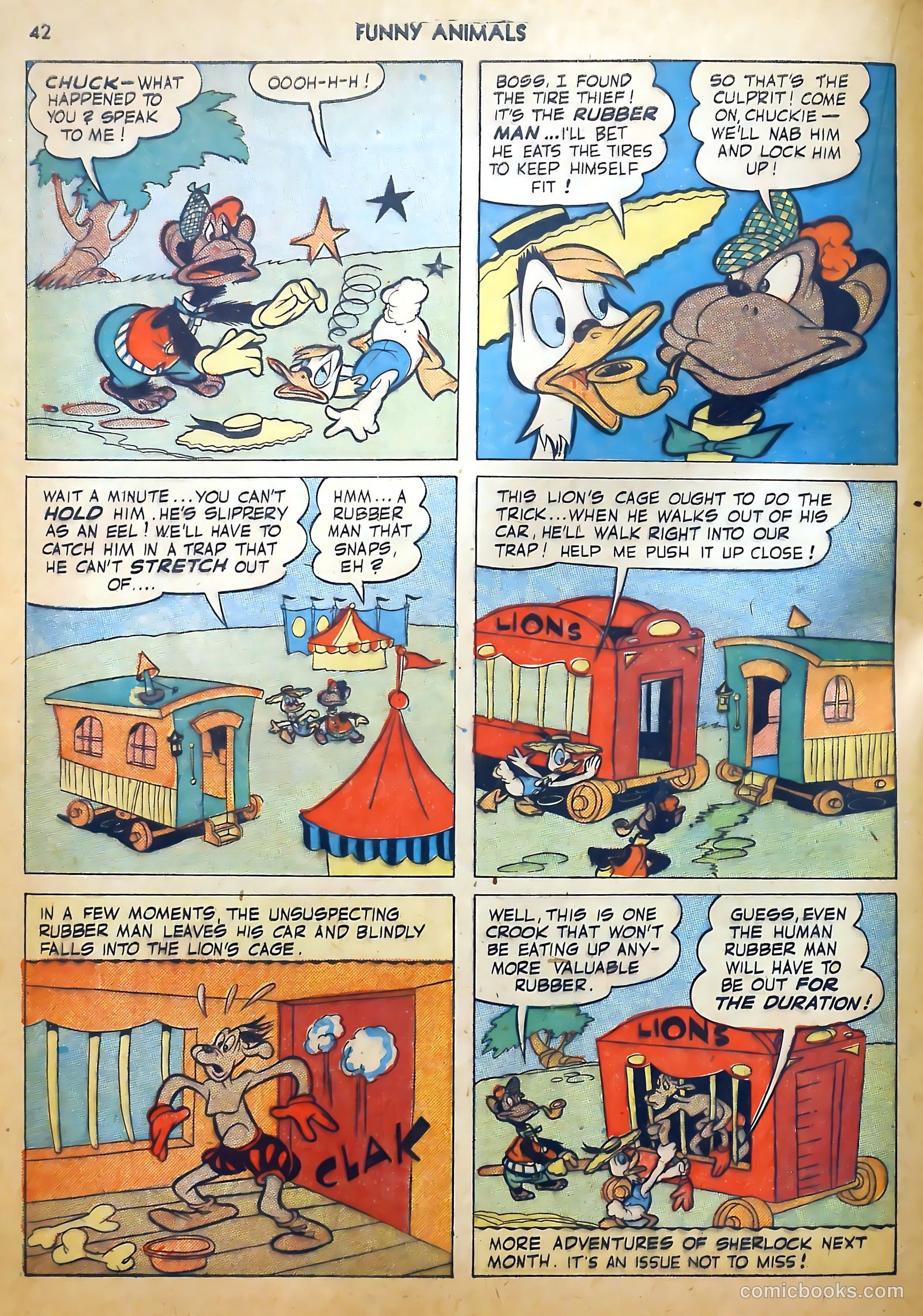 Fawcett's Funny Animals #8 (1943) — page 42 of 68