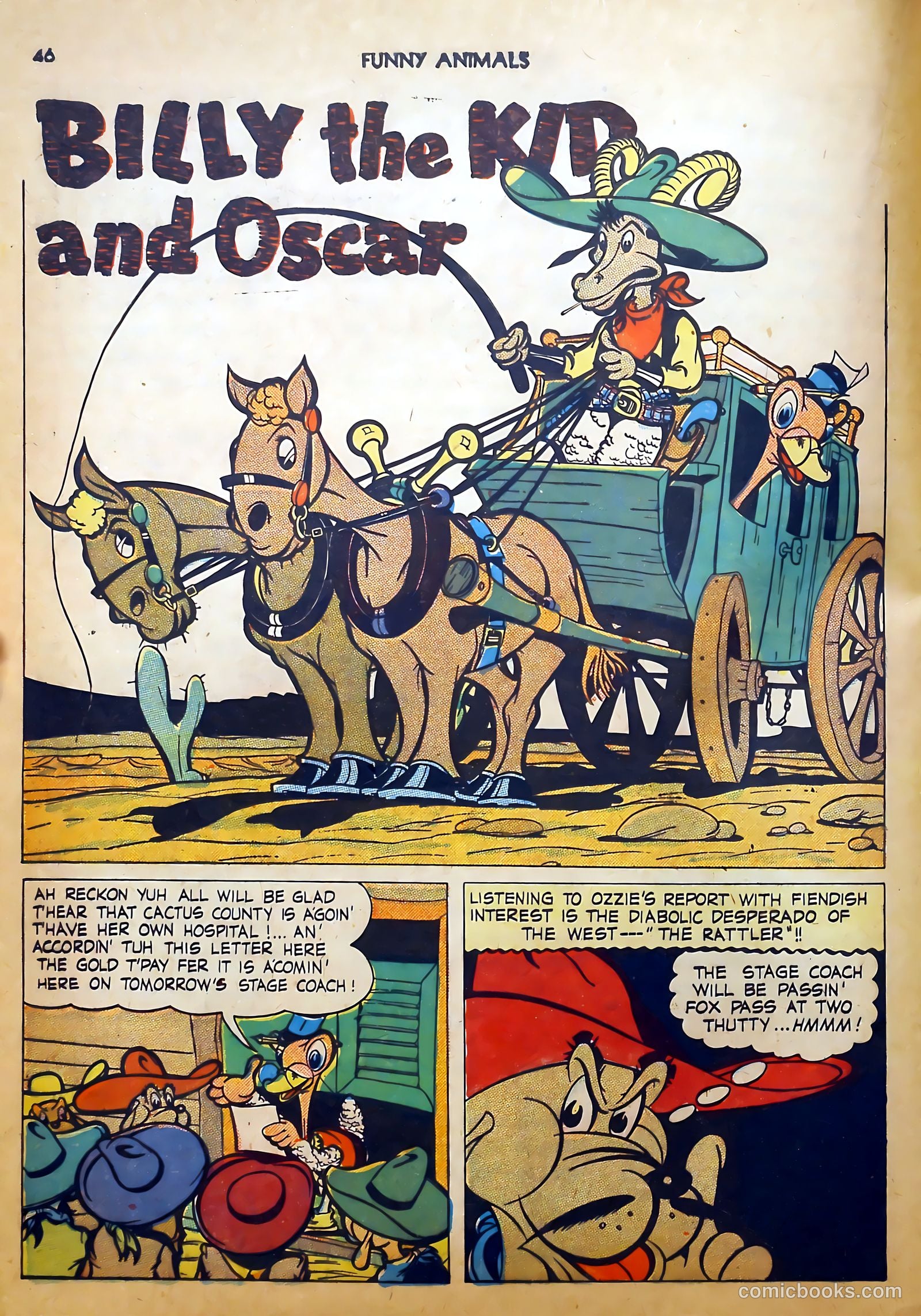 Fawcett's Funny Animals #8 (1943) — page 46 of 68
