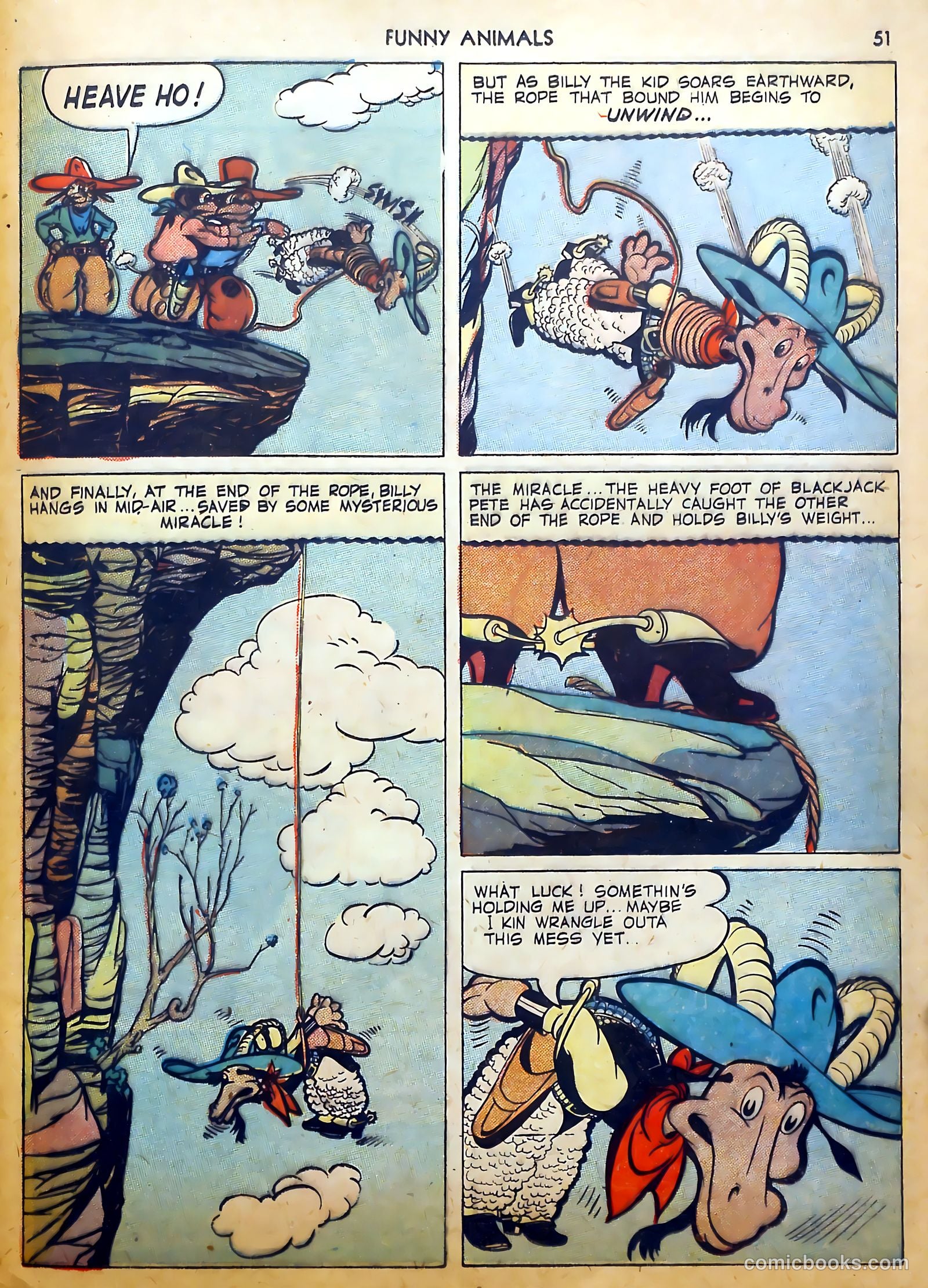 Fawcett's Funny Animals #8 (1943) — page 51 of 68