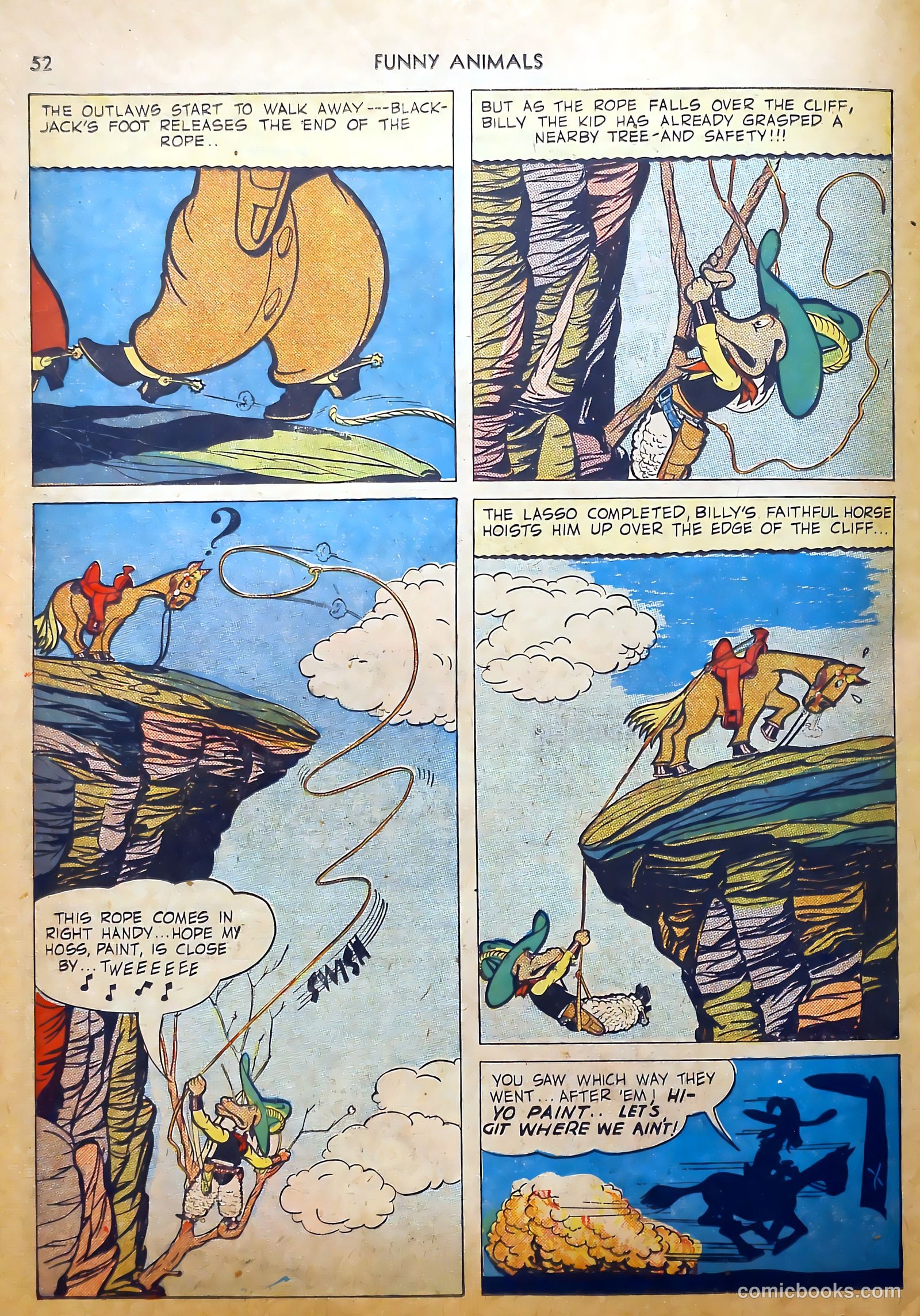 Fawcett's Funny Animals #8 (1943) — page 52 of 68