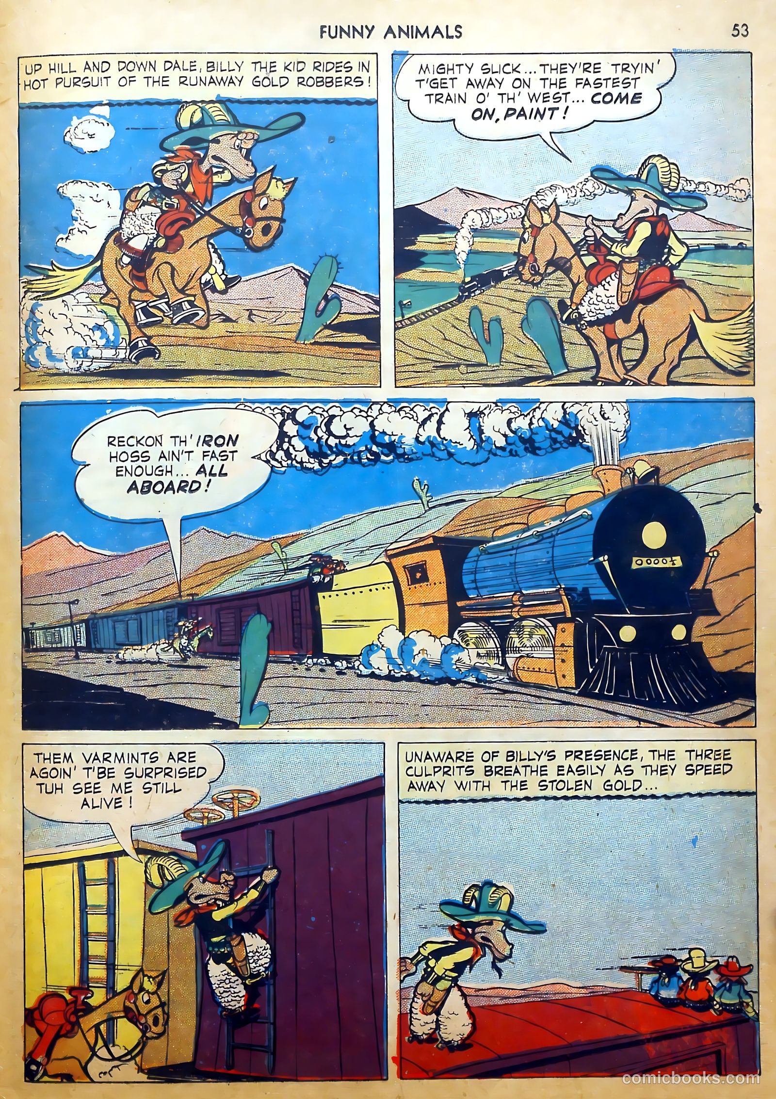 Fawcett's Funny Animals #8 (1943) — page 53 of 68