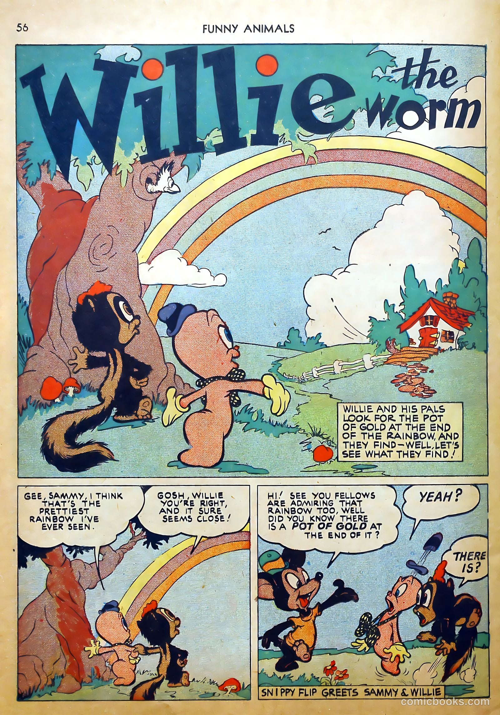 Fawcett's Funny Animals #8 (1943) — page 56 of 68