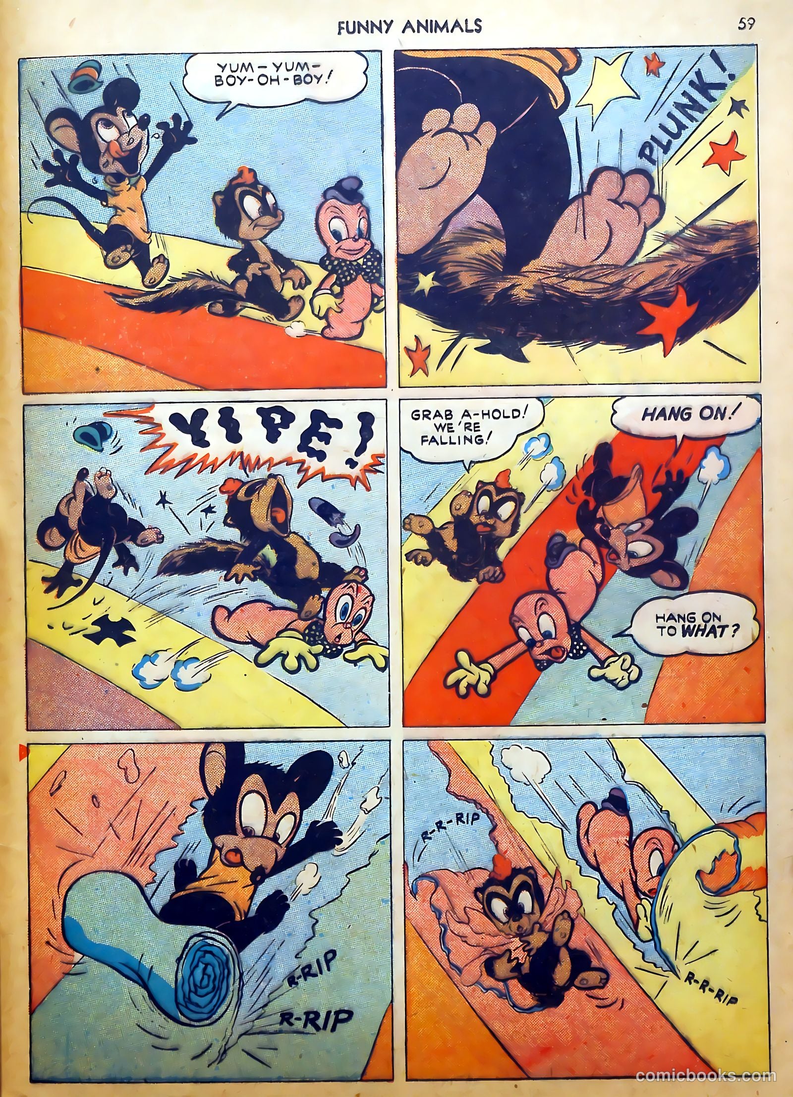 Fawcett's Funny Animals #8 (1943) — page 59 of 68