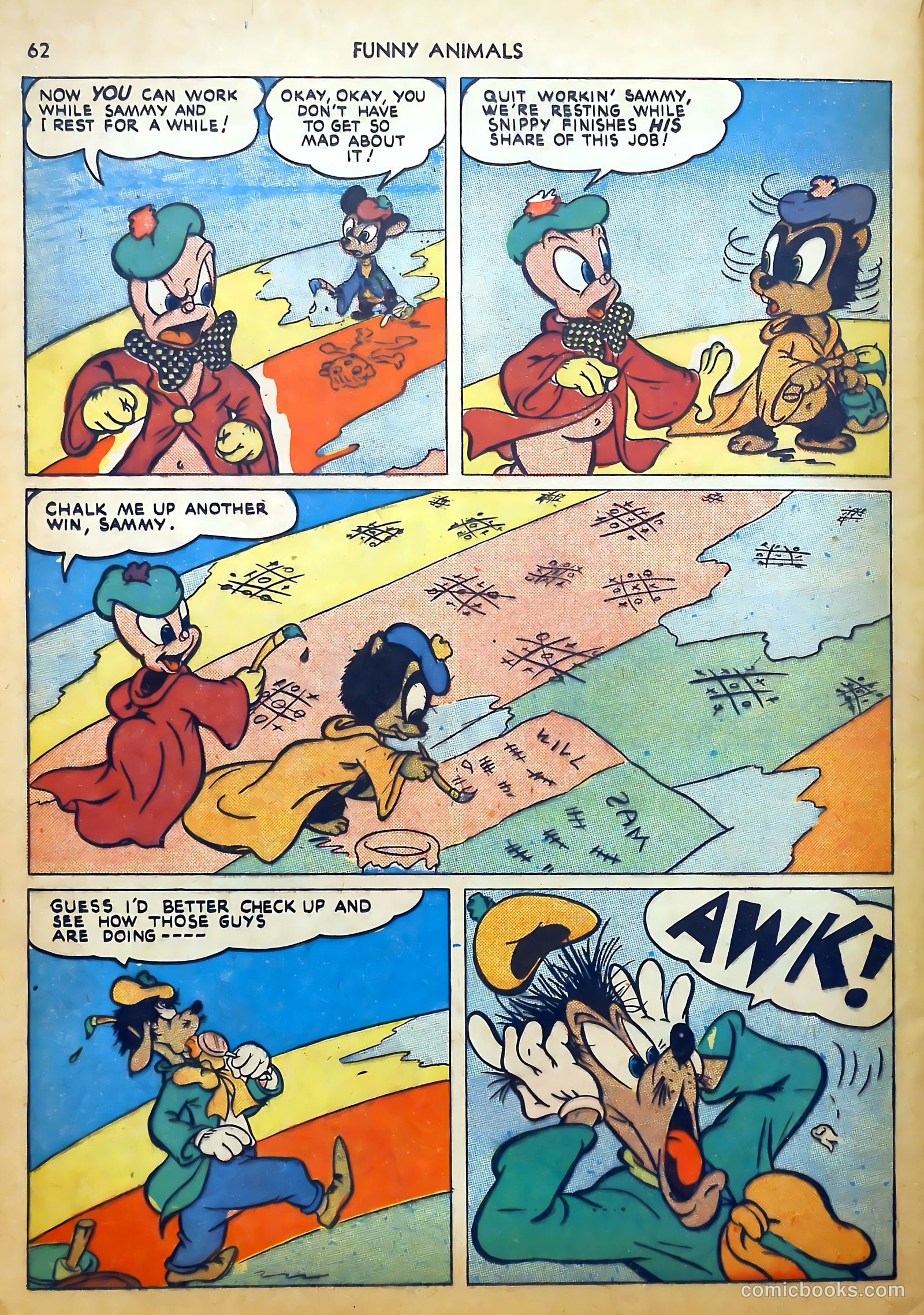 Fawcett's Funny Animals #8 (1943) — page 62 of 68