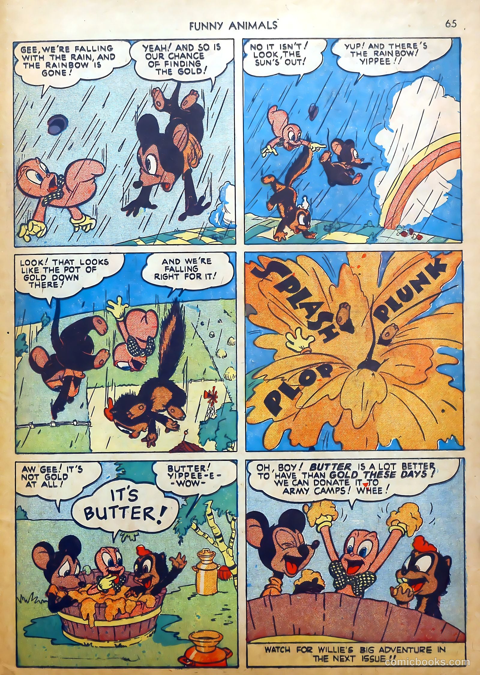Fawcett's Funny Animals #8 (1943) — page 65 of 68
