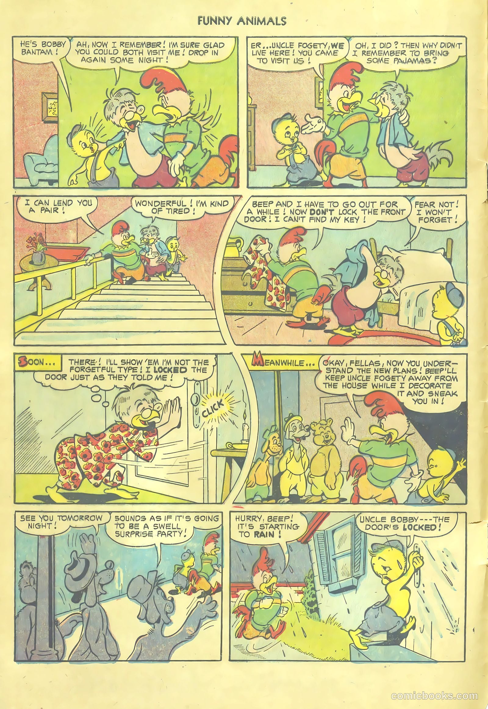 Fawcett's Funny Animals #80 (1953) — page 4 of 36