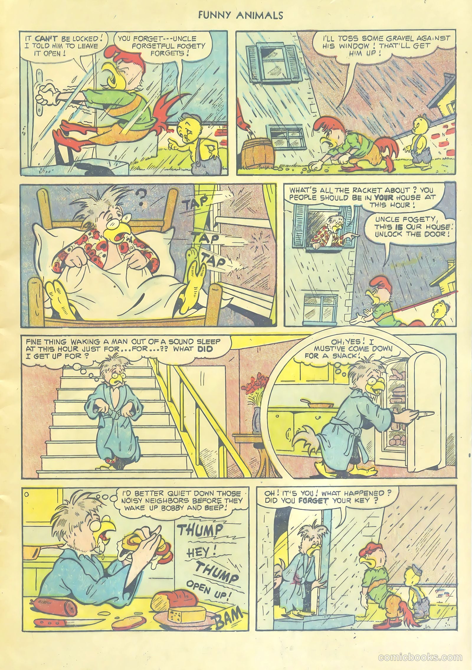 Fawcett's Funny Animals #80 (1953) — page 5 of 36