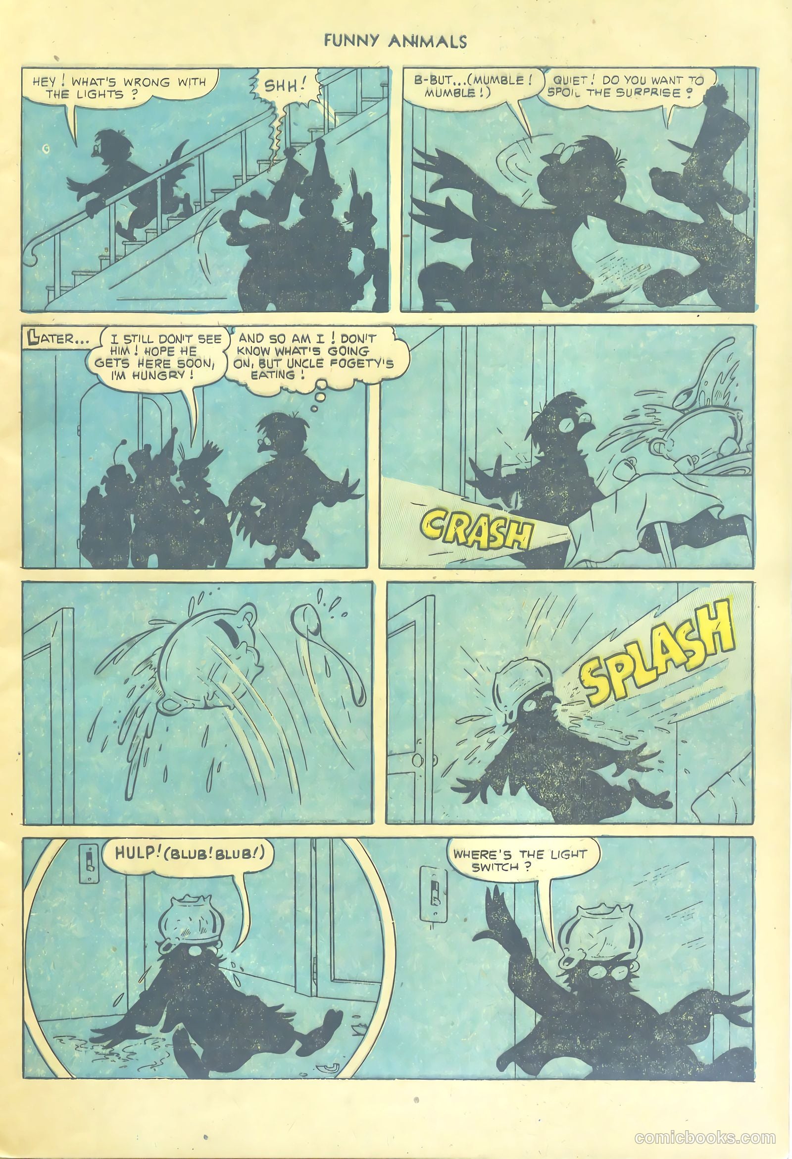 Fawcett's Funny Animals #80 (1953) — page 9 of 36