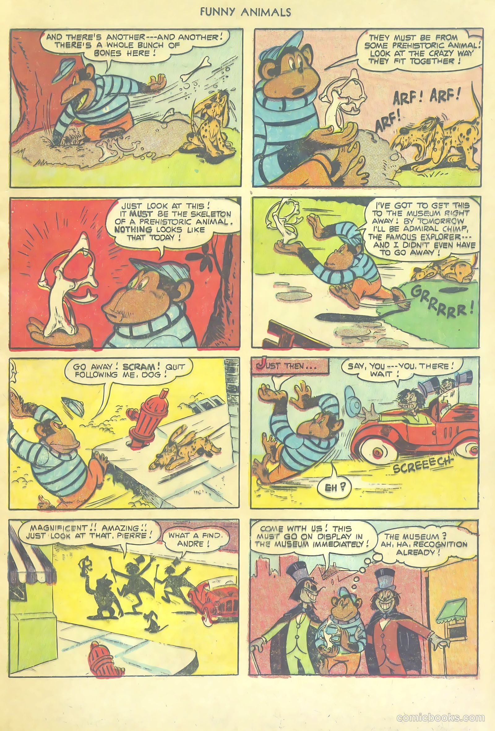 Fawcett's Funny Animals #80 (1953) — page 13 of 36