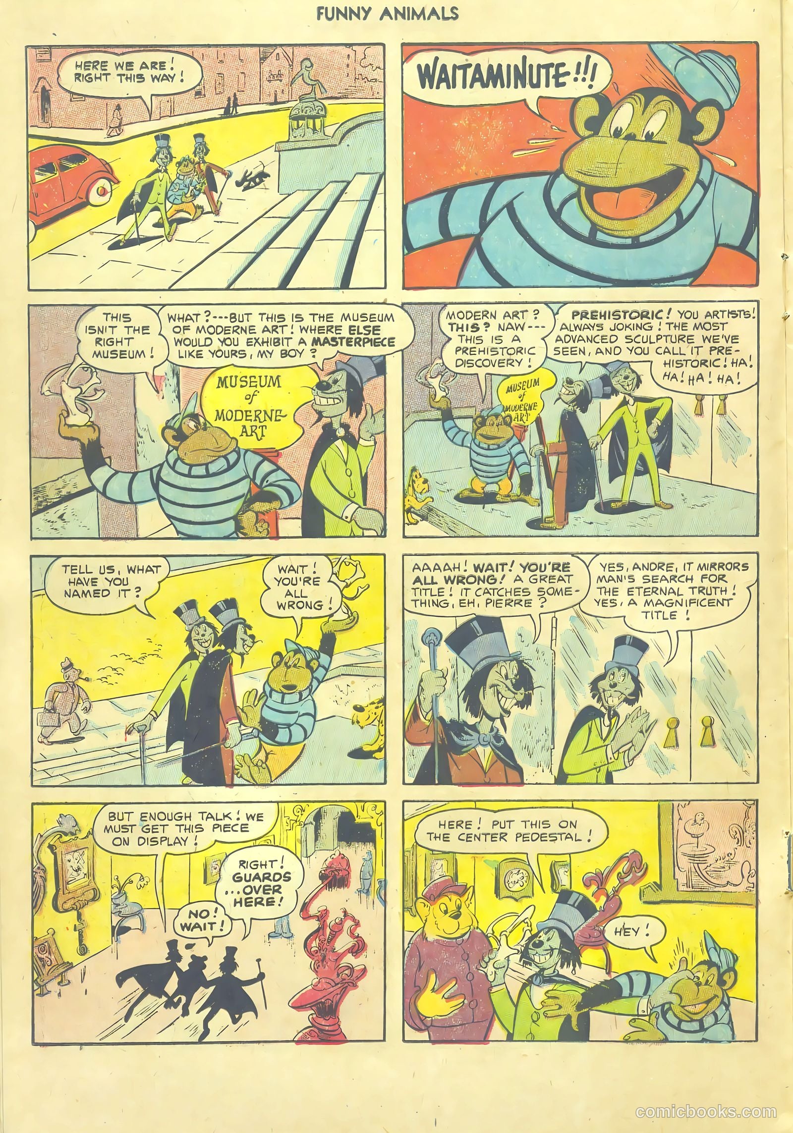 Fawcett's Funny Animals #80 (1953) — page 14 of 36