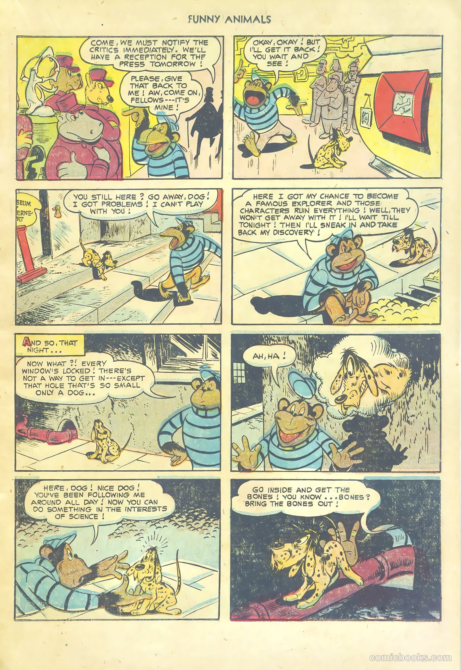 Fawcett's Funny Animals #80 (1953) — page 15 of 36