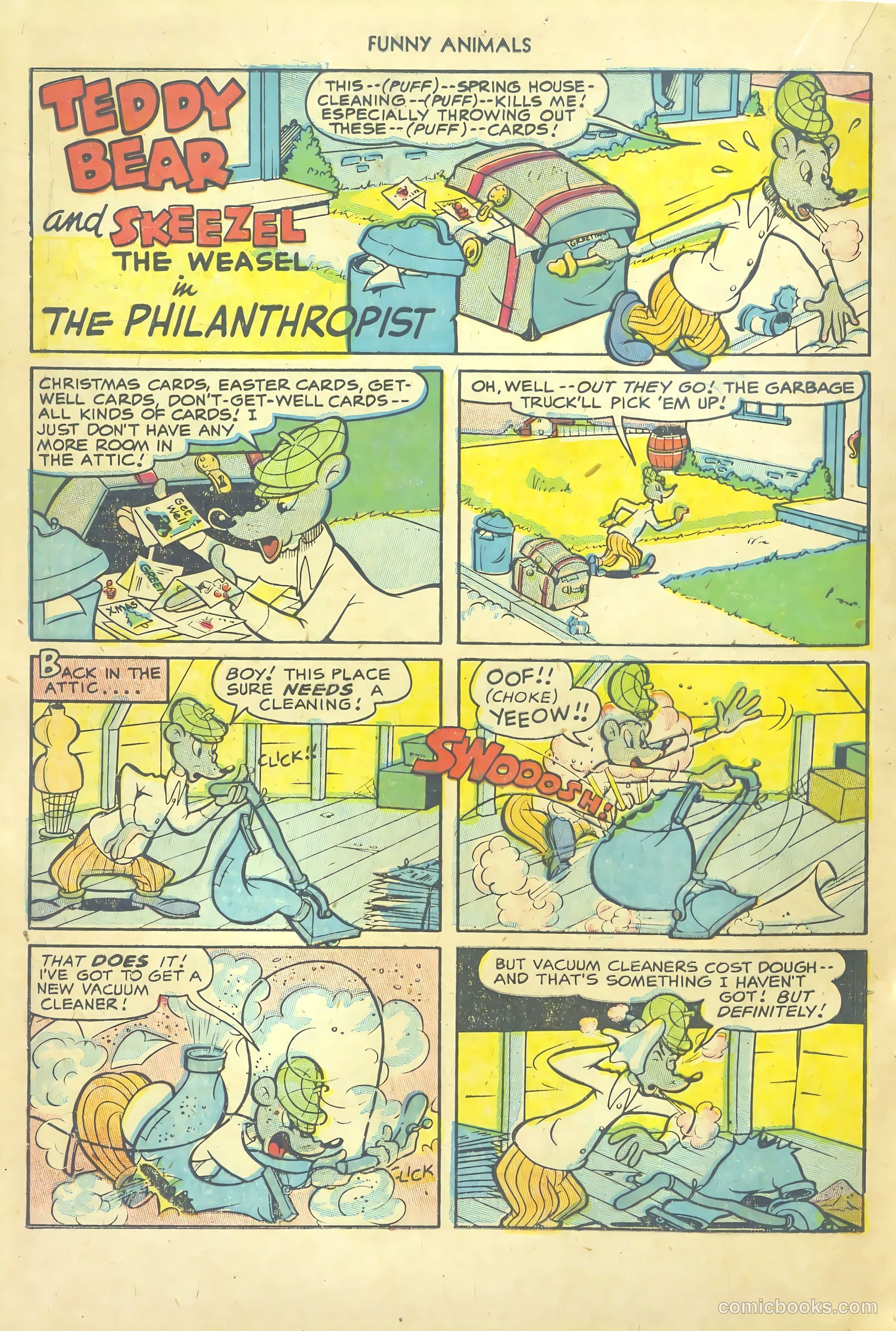 Fawcett's Funny Animals #80 (1953) — page 18 of 36