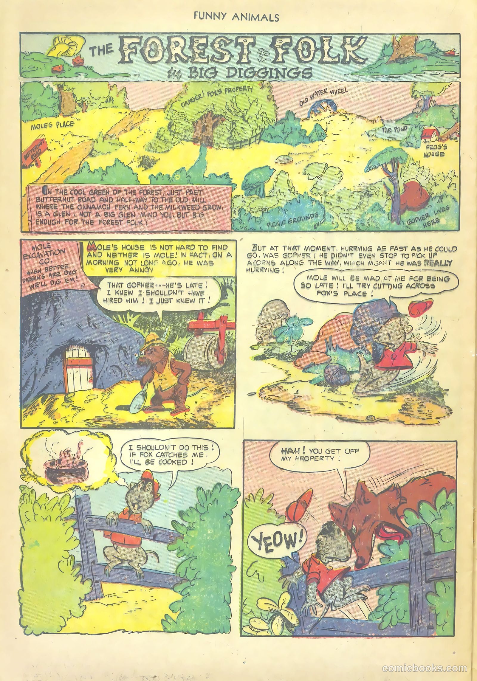 Fawcett's Funny Animals #80 (1953) — page 24 of 36
