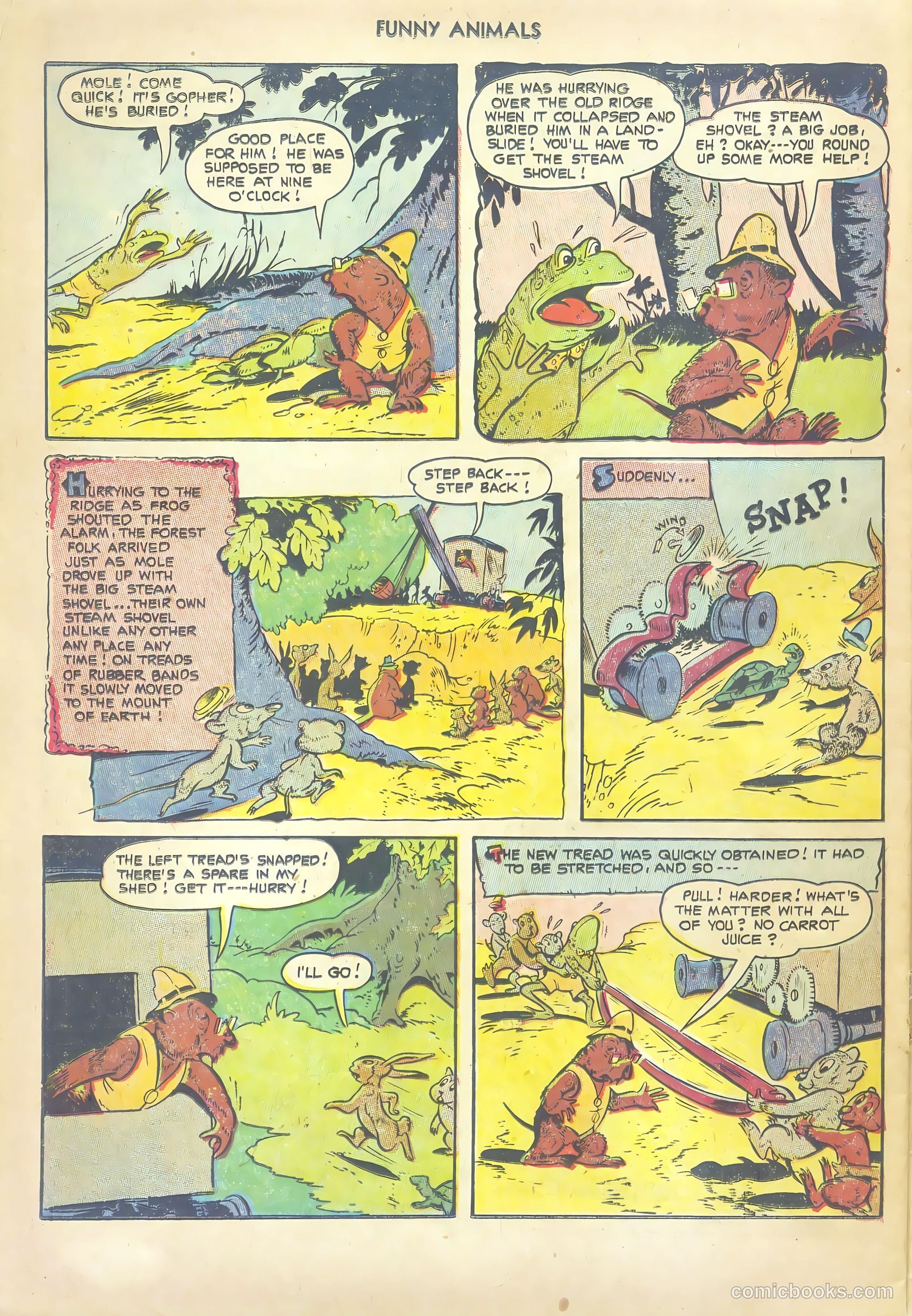 Fawcett's Funny Animals #80 (1953) — page 26 of 36