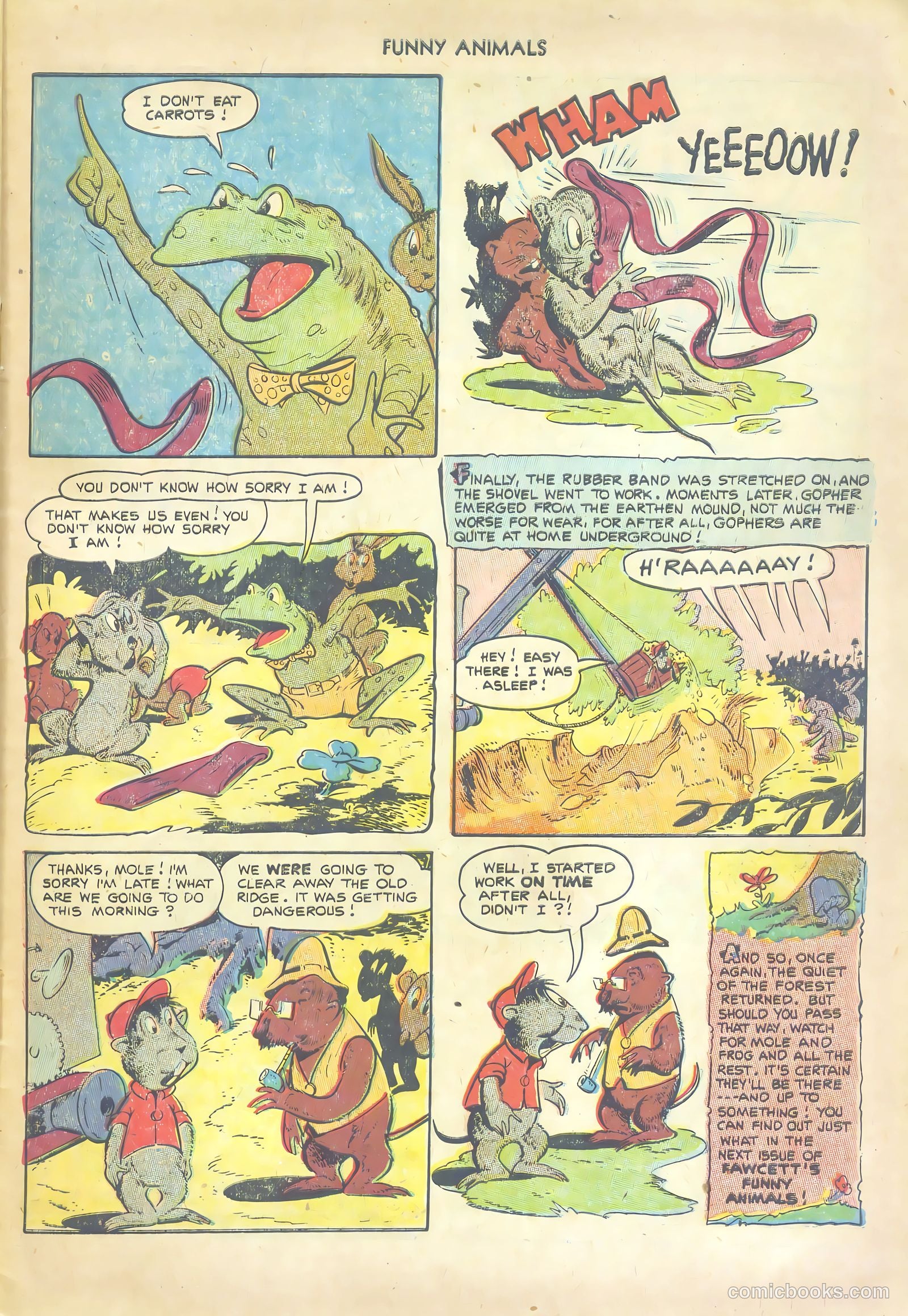 Fawcett's Funny Animals #80 (1953) — page 27 of 36