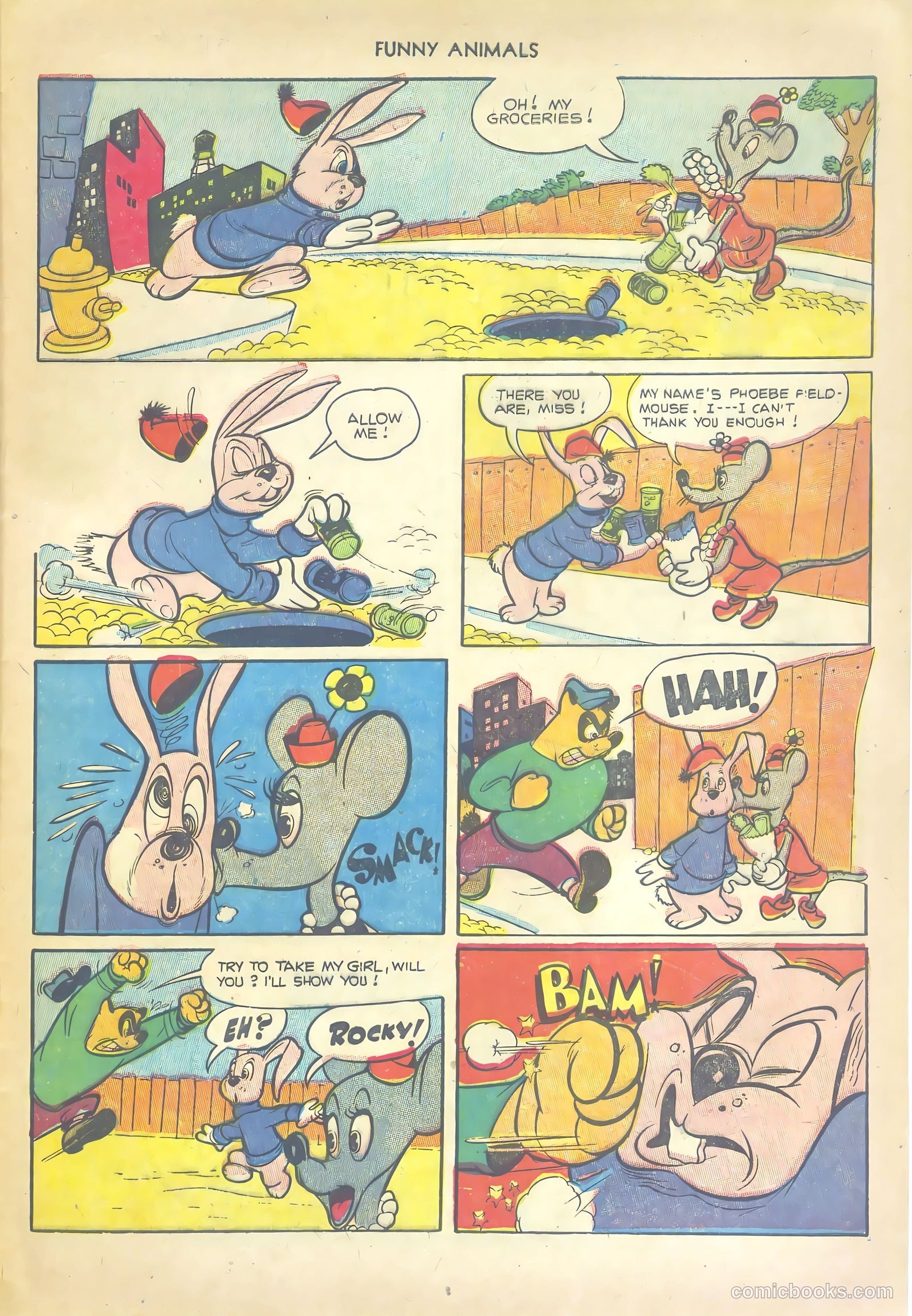 Fawcett's Funny Animals #80 (1953) — page 29 of 36