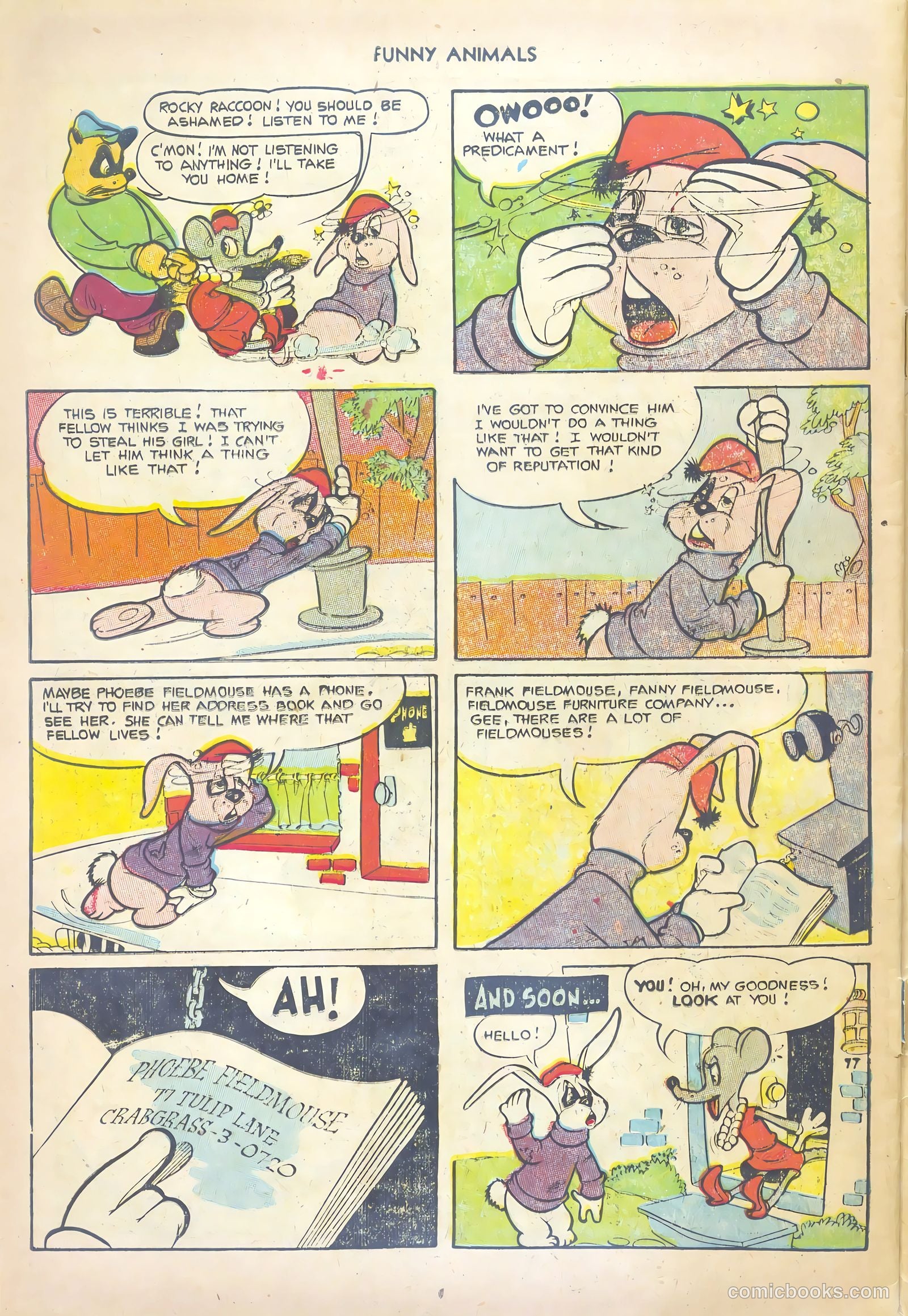 Fawcett's Funny Animals #80 (1953) — page 30 of 36