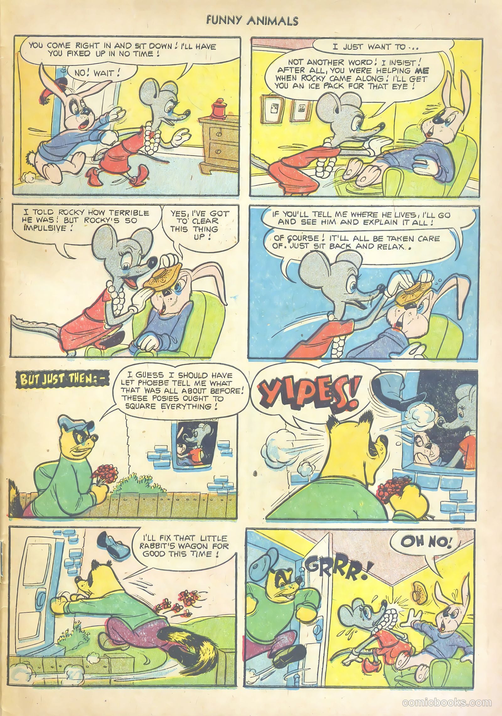 Fawcett's Funny Animals #80 (1953) — page 31 of 36