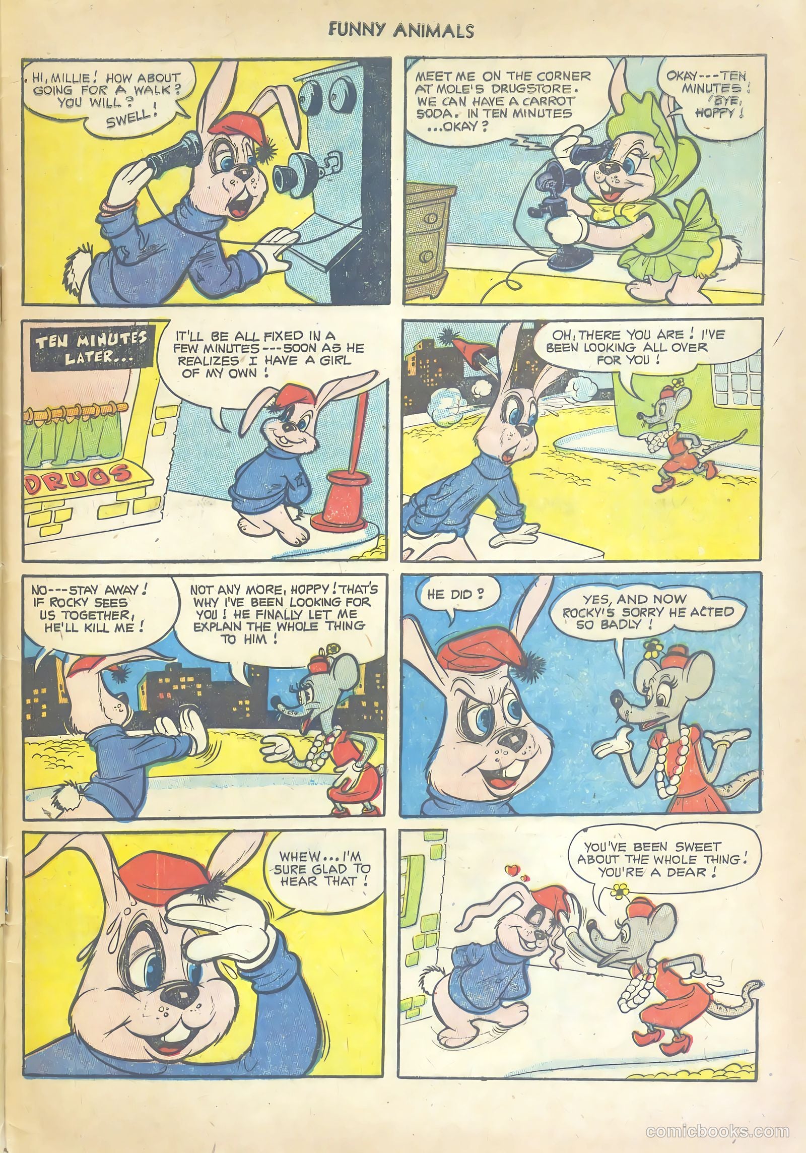 Fawcett's Funny Animals #80 (1953) — page 33 of 36