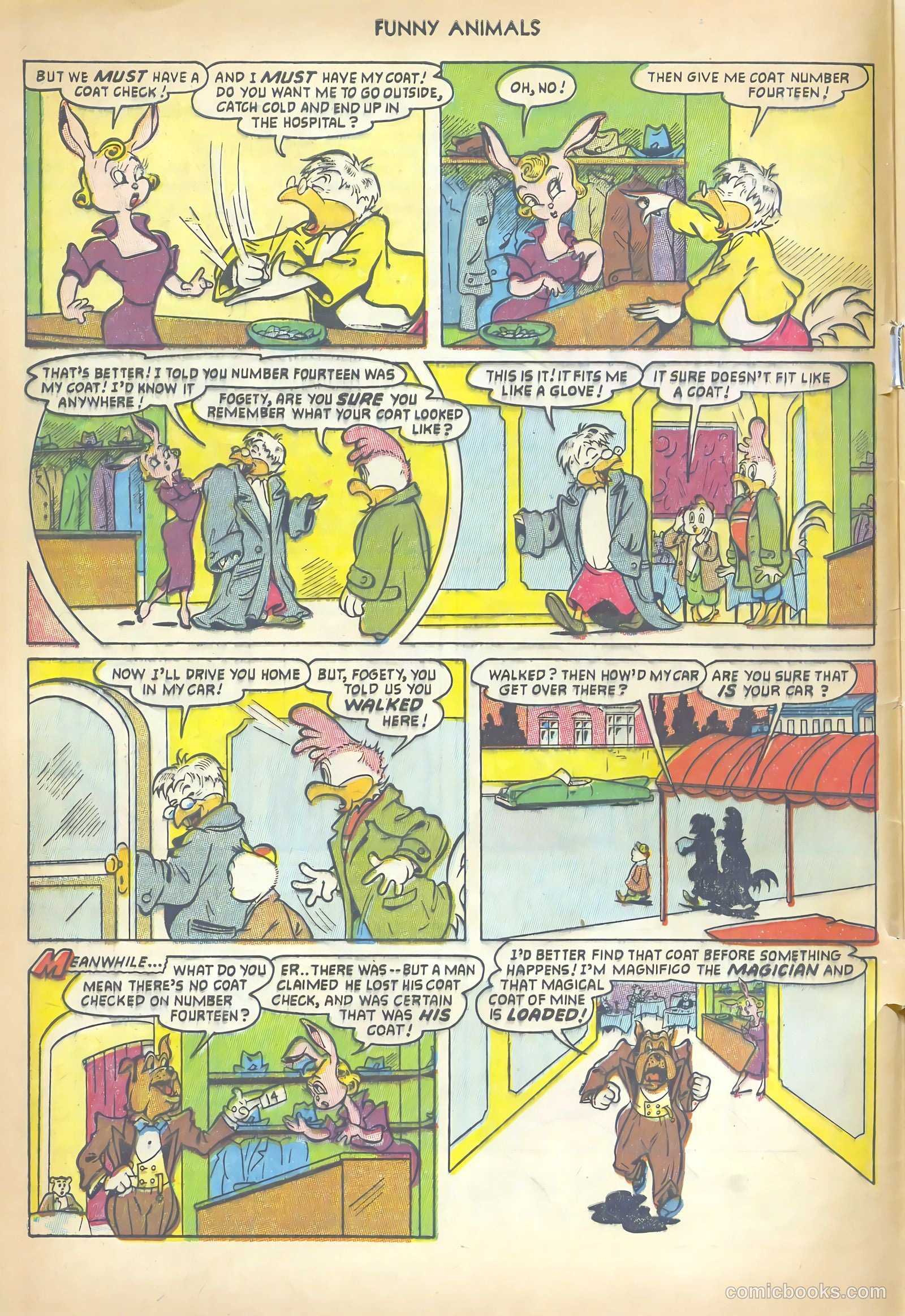 Fawcett's Funny Animals #81 (1953) — page 4 of 36