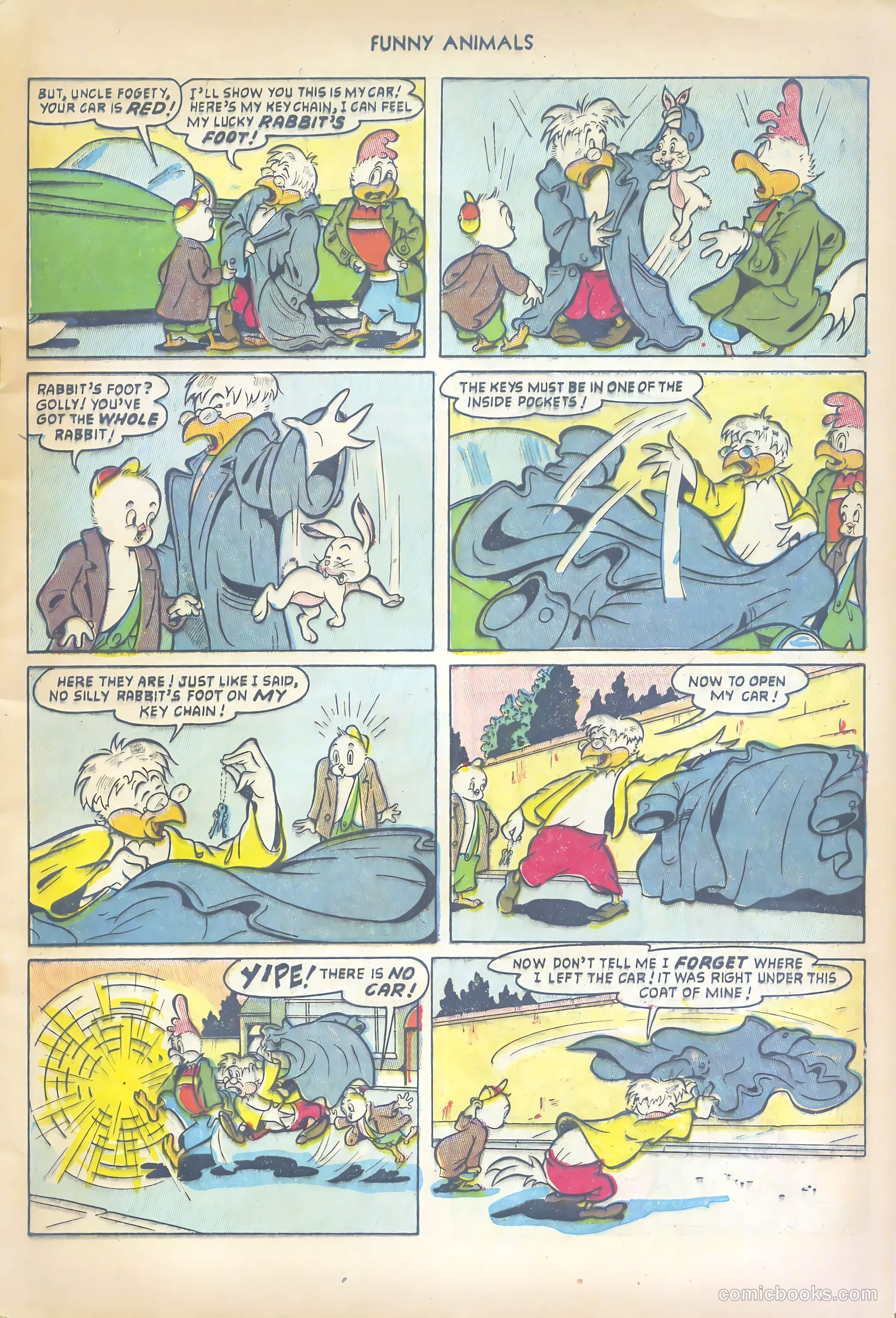 Fawcett's Funny Animals #81 (1953) — page 5 of 36
