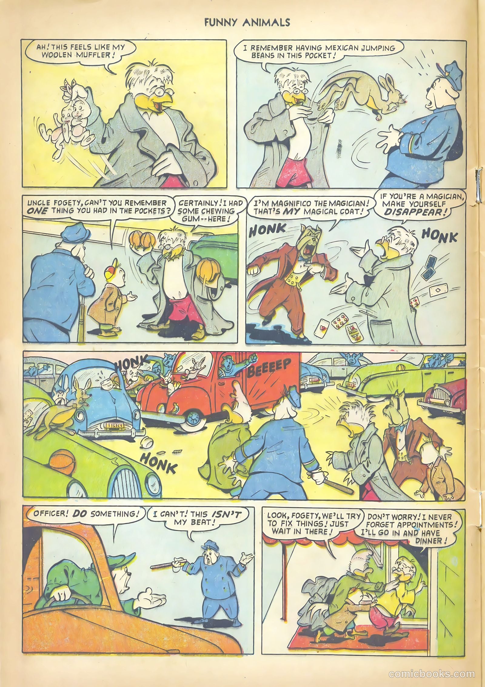 Fawcett's Funny Animals #81 (1953) — page 8 of 36