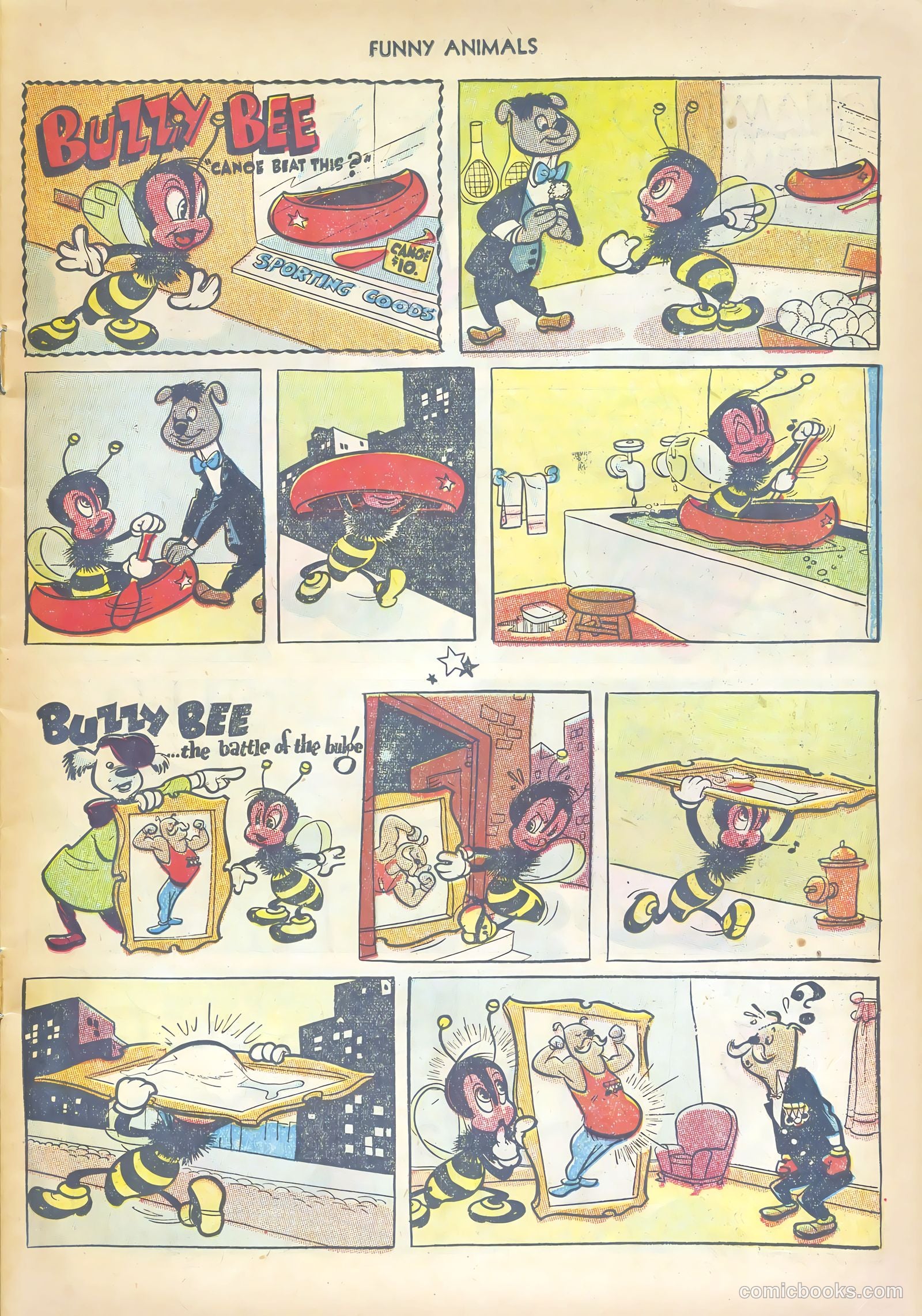 Fawcett's Funny Animals #81 (1953) — page 11 of 36