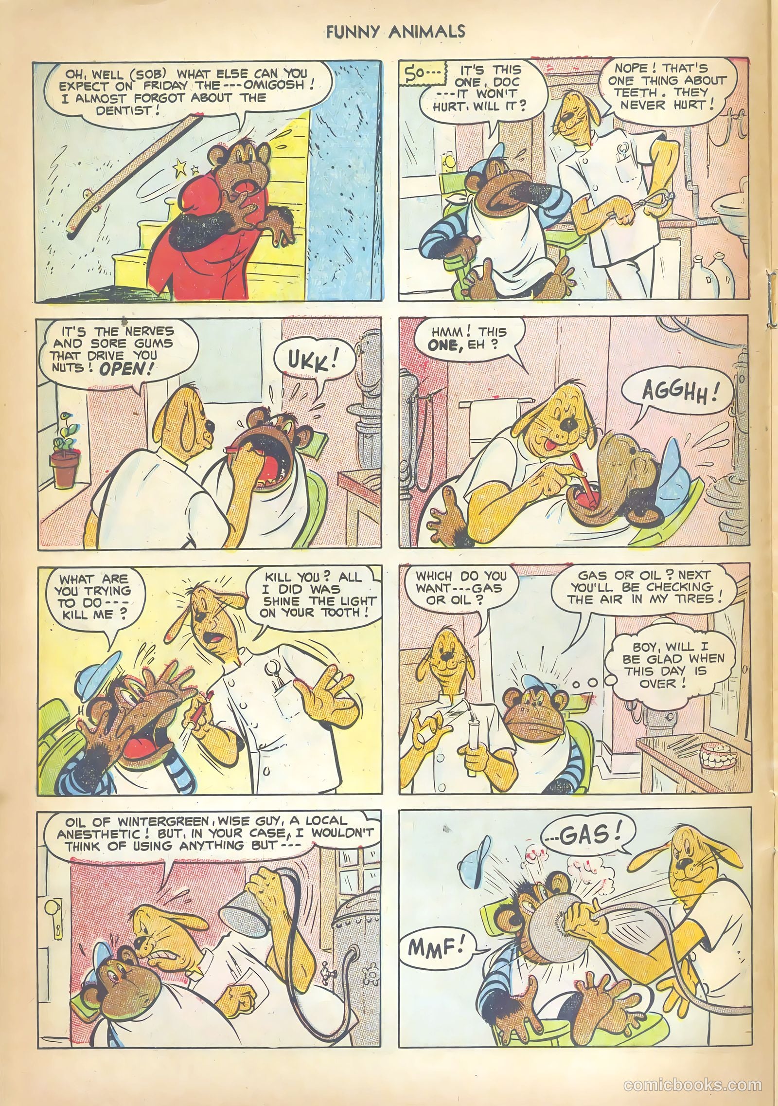 Fawcett's Funny Animals #81 (1953) — page 14 of 36