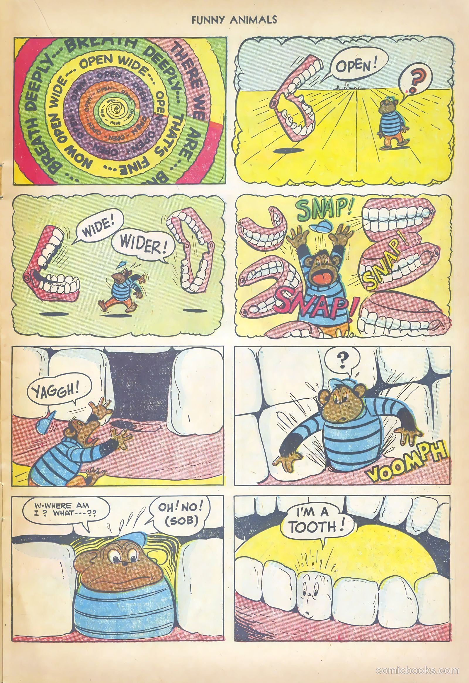 Fawcett's Funny Animals #81 (1953) — page 15 of 36
