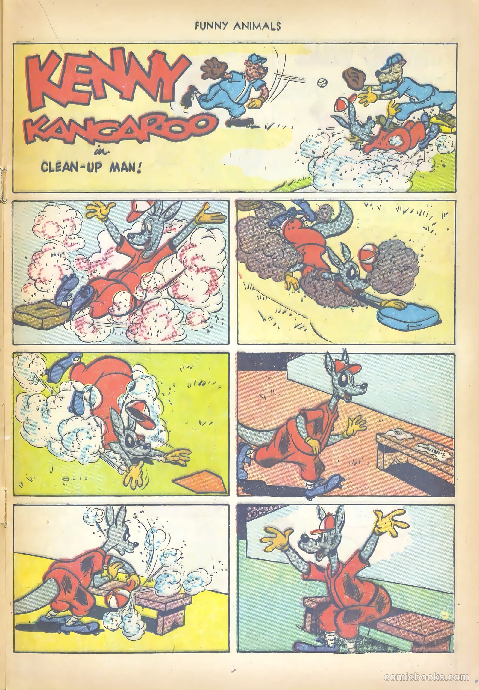 Fawcett's Funny Animals #81 (1953) — page 17 of 36