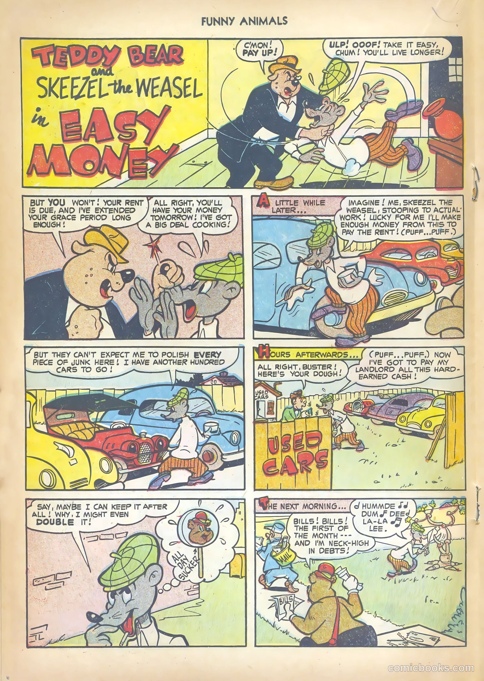 Fawcett's Funny Animals #81 (1953) — page 18 of 36