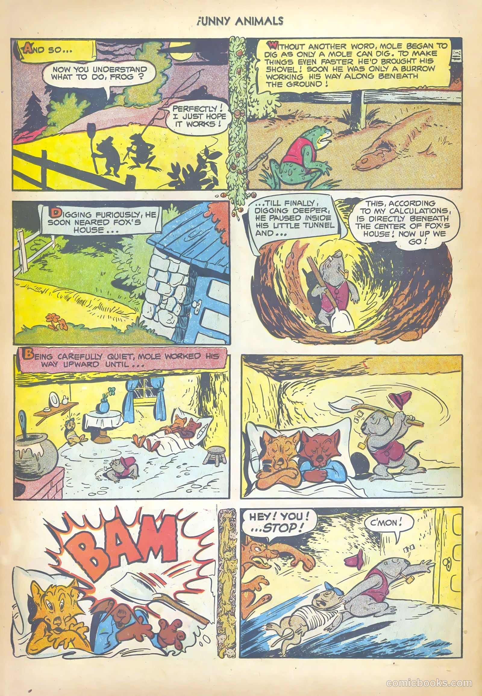 Fawcett's Funny Animals #81 (1953) — page 26 of 36