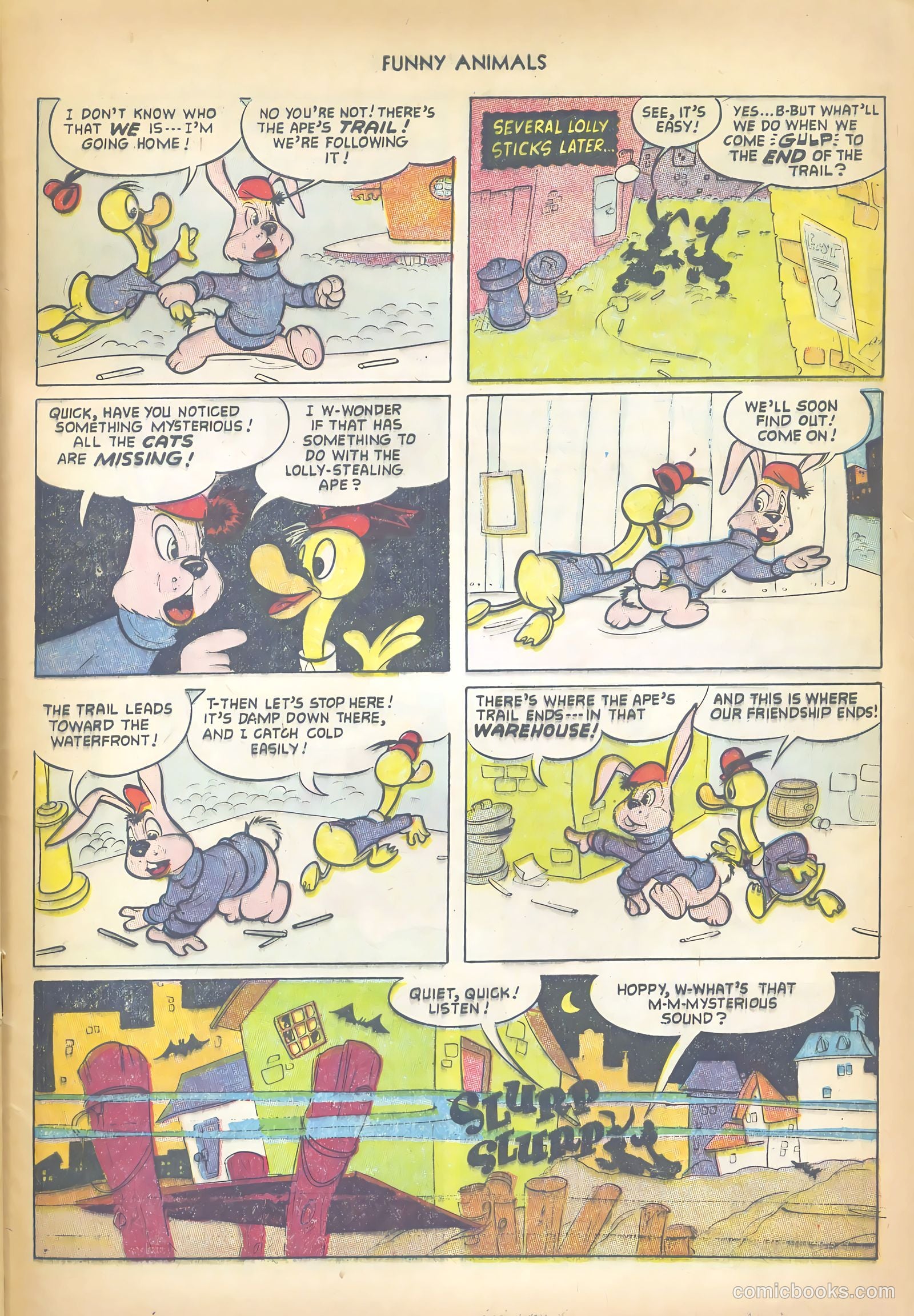 Fawcett's Funny Animals #81 (1953) — page 29 of 36