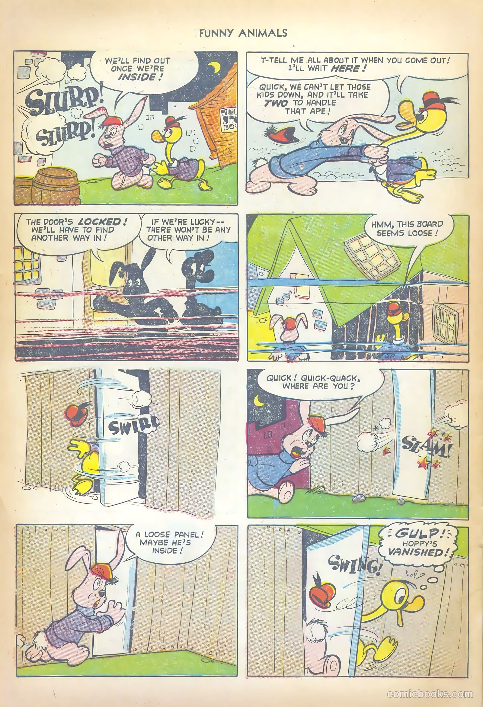 Fawcett's Funny Animals #81 (1953) — page 30 of 36