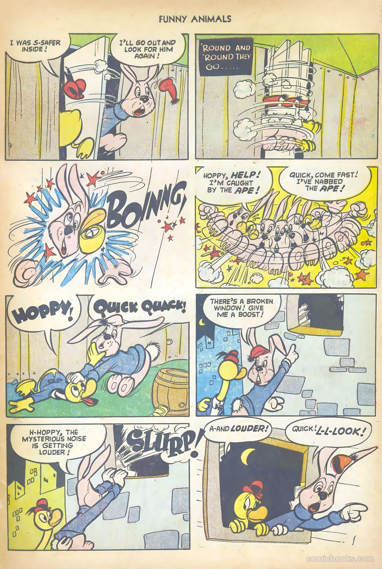 Fawcett's Funny Animals #81 (1953) — page 31 of 36
