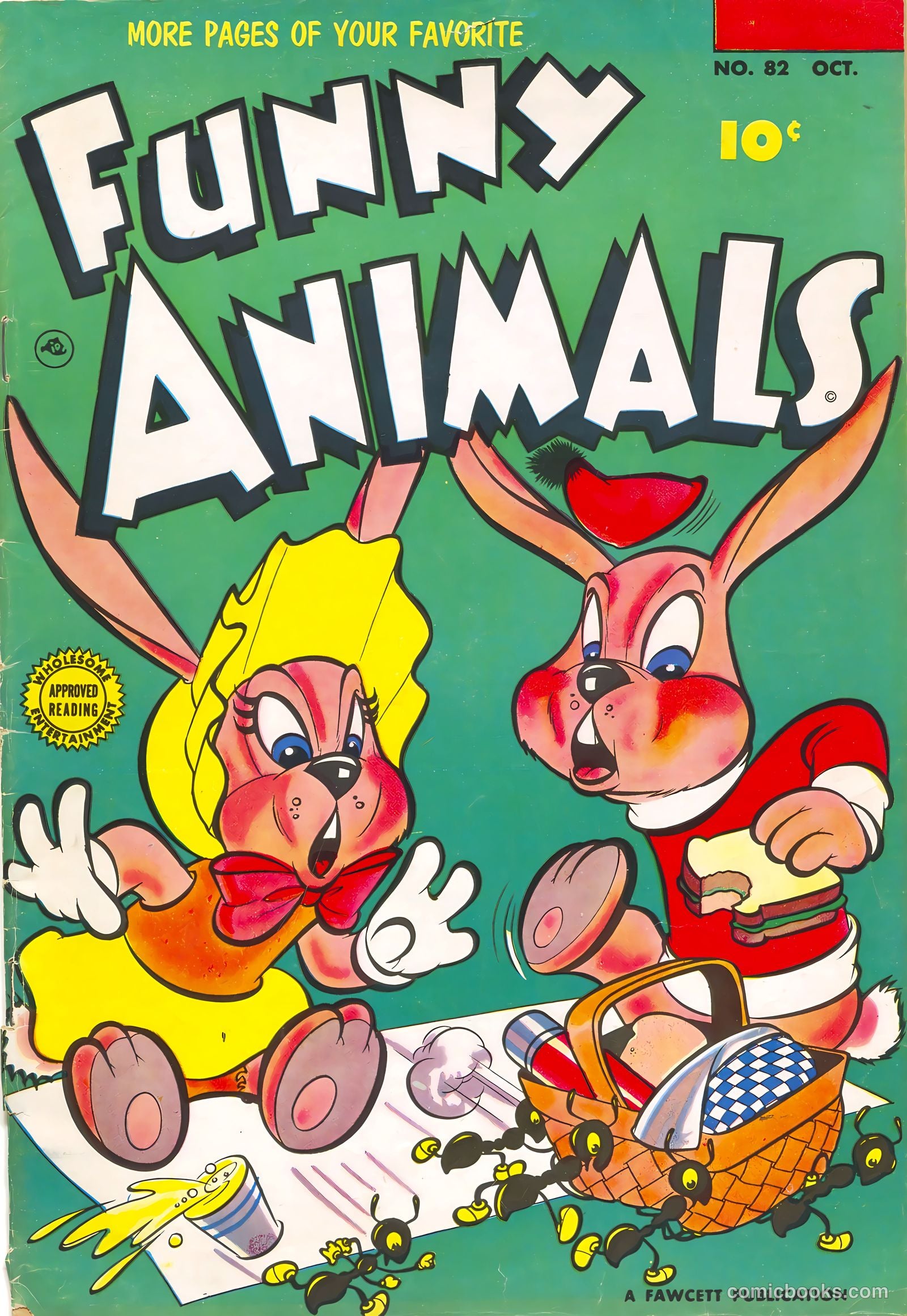 Fawcett's Funny Animals #82
