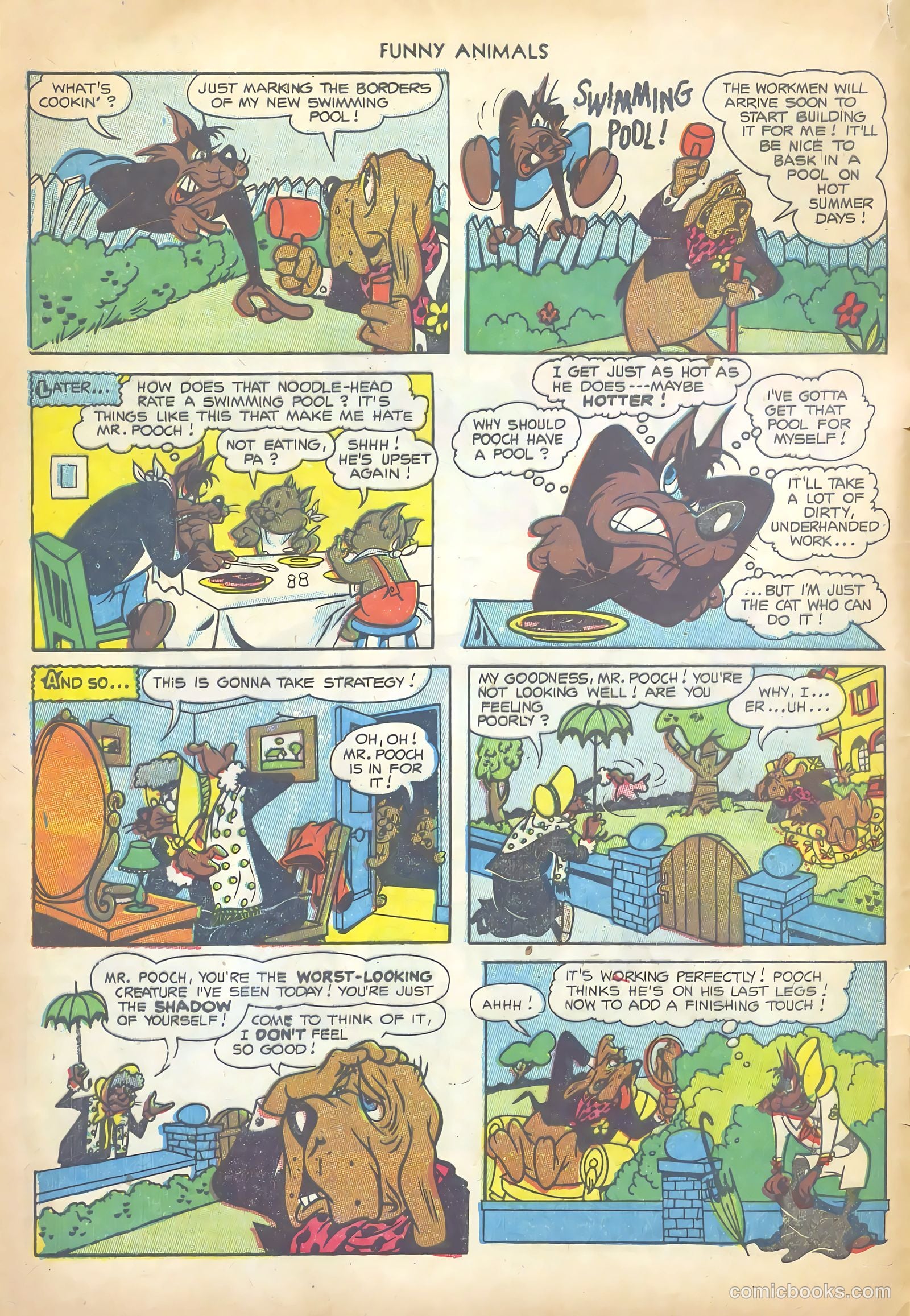 Fawcett's Funny Animals #82 (1953) — page 4 of 36