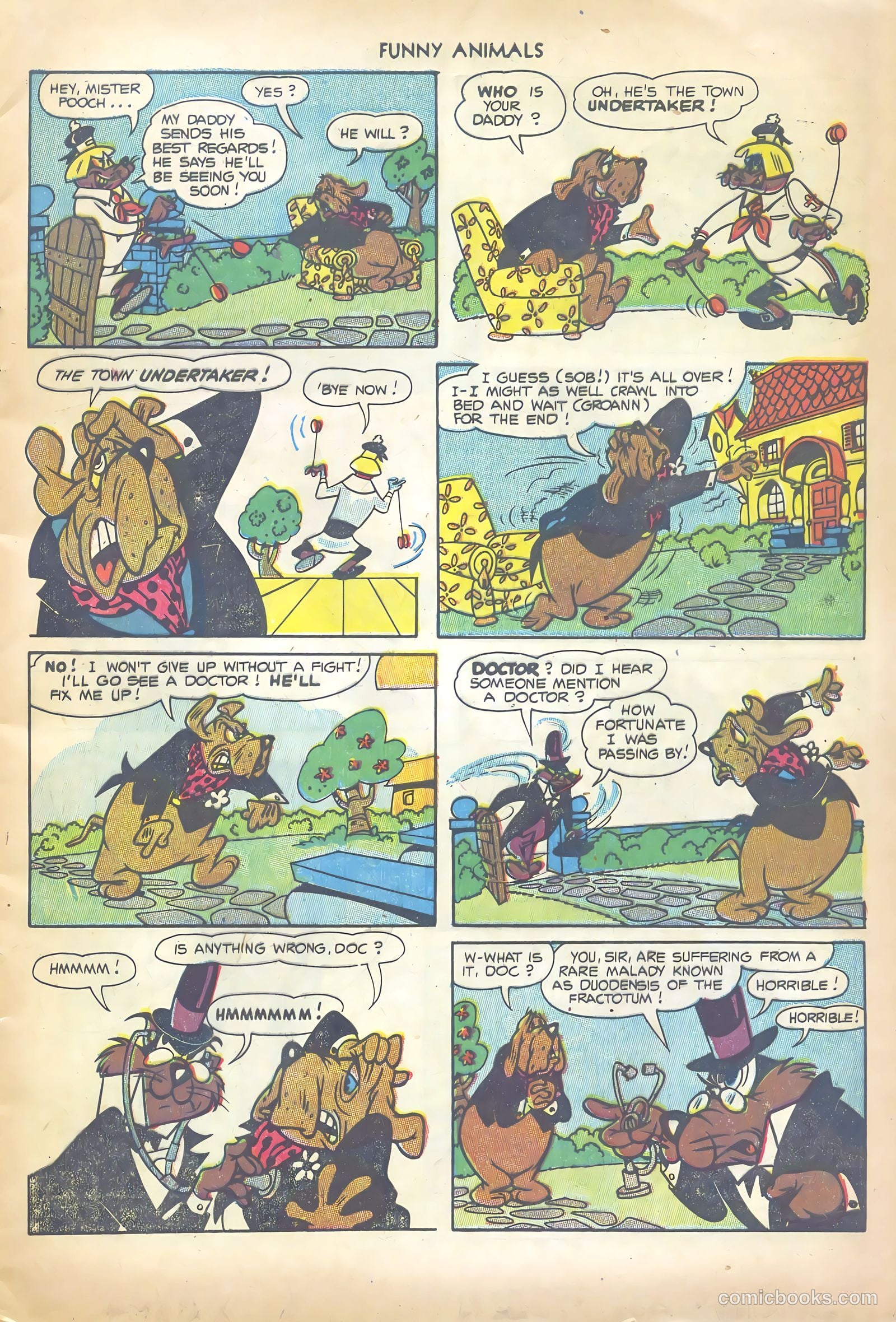 Fawcett's Funny Animals #82 (1953) — page 5 of 36