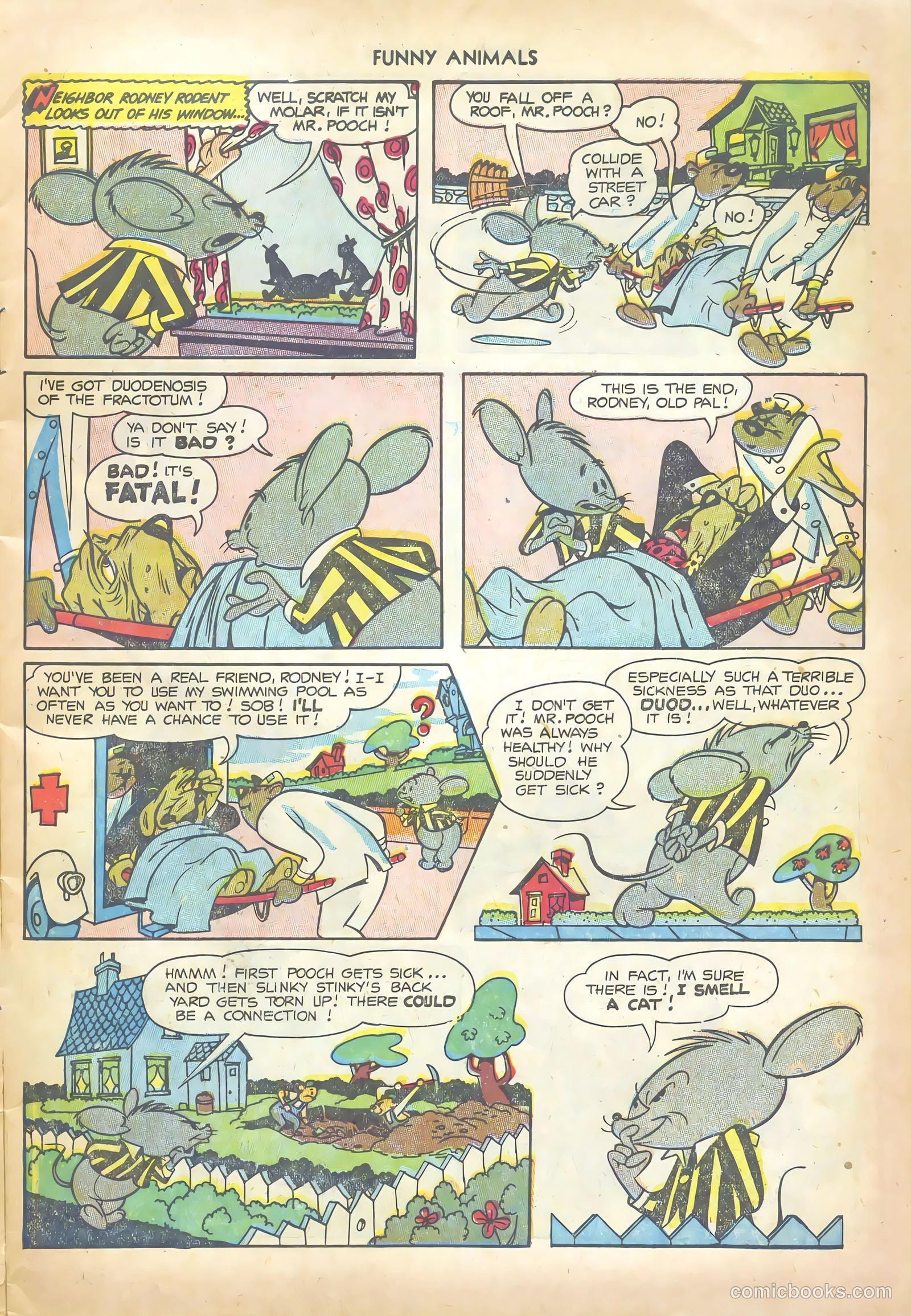 Fawcett's Funny Animals #82 (1953) — page 7 of 36