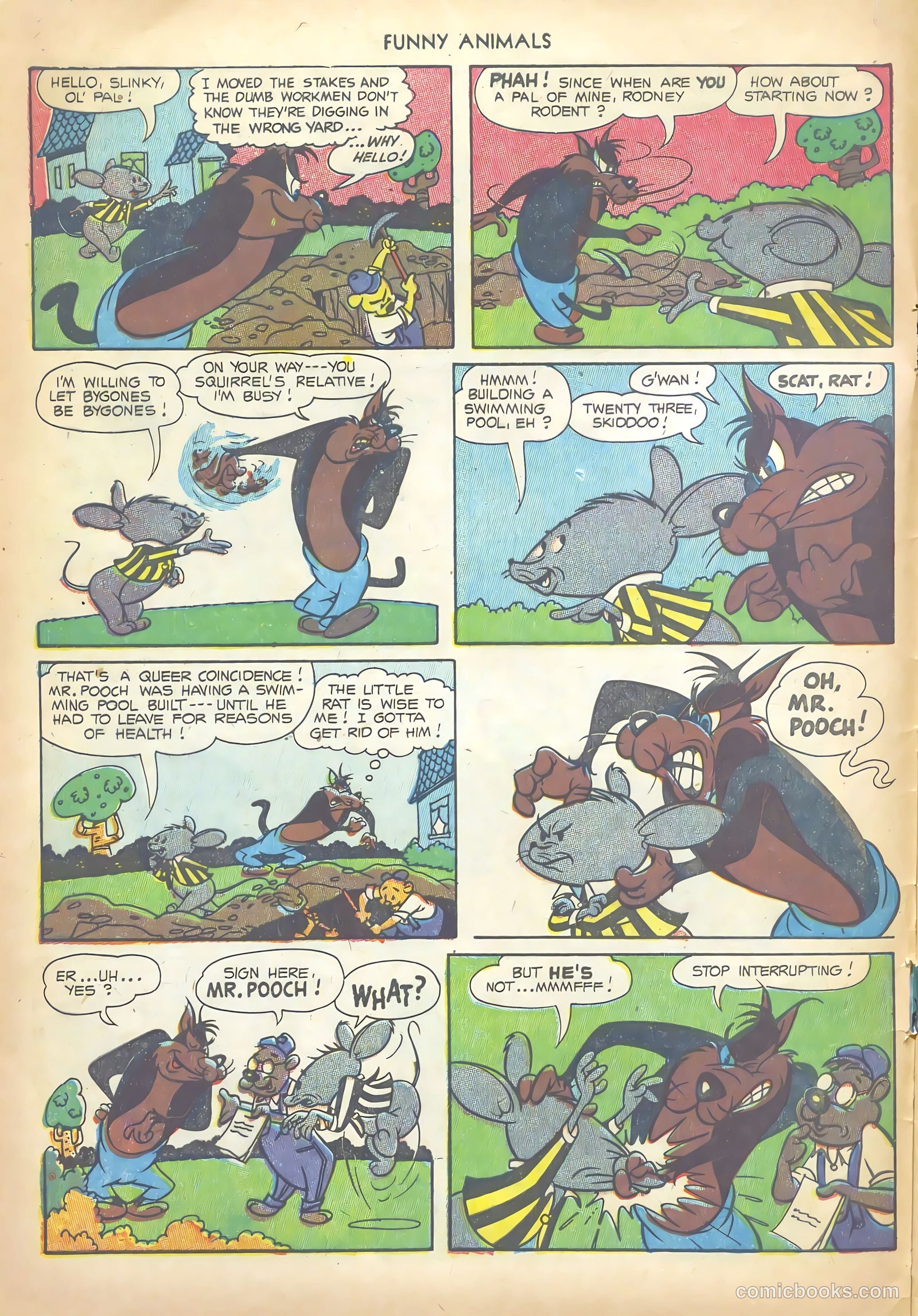 Fawcett's Funny Animals #82 (1953) — page 8 of 36