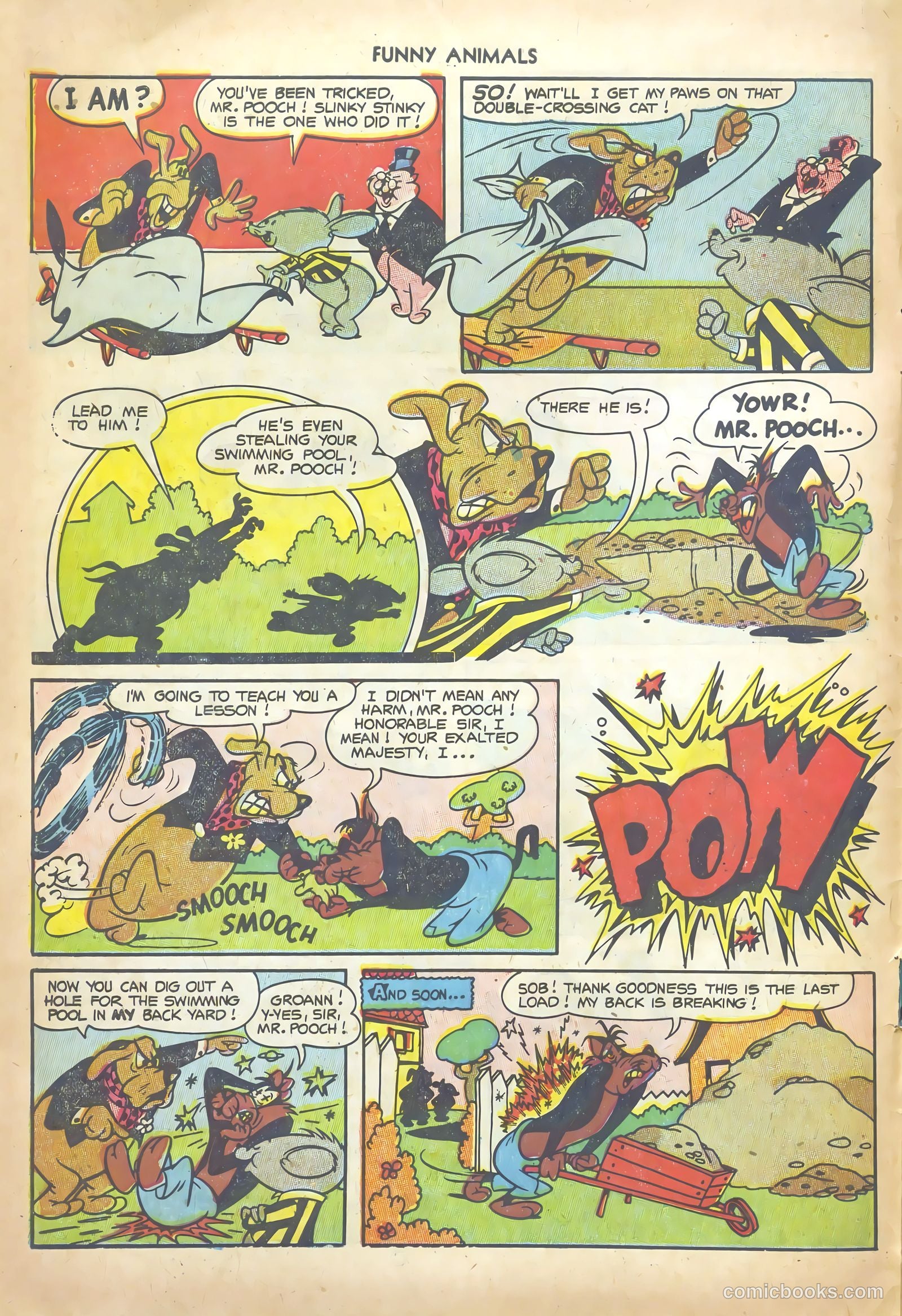 Fawcett's Funny Animals #82 (1953) — page 10 of 36