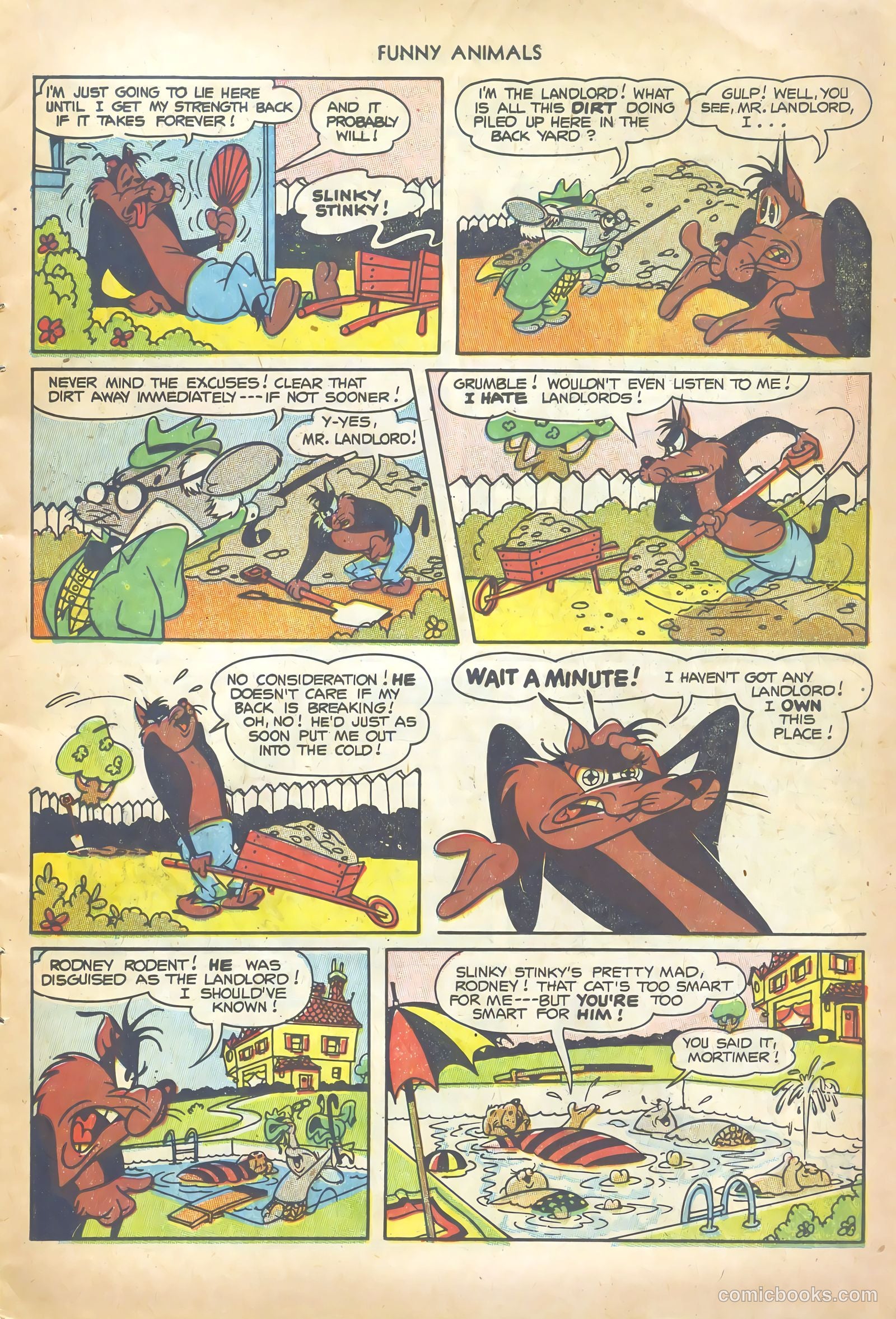 Fawcett's Funny Animals #82 (1953) — page 11 of 36