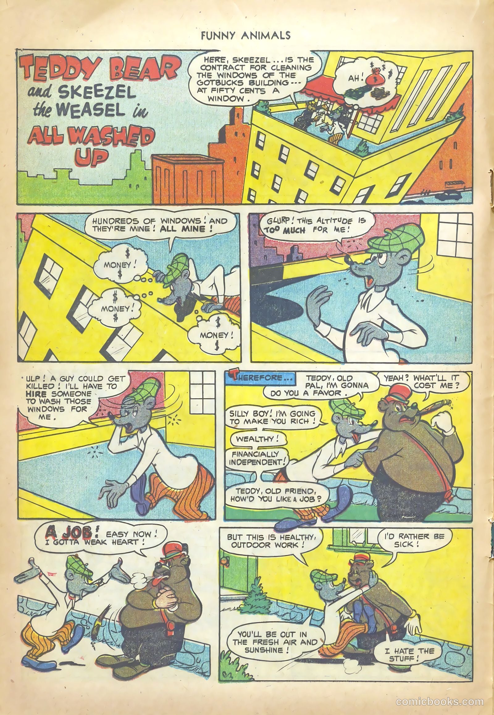 Fawcett's Funny Animals #82 (1953) — page 12 of 36