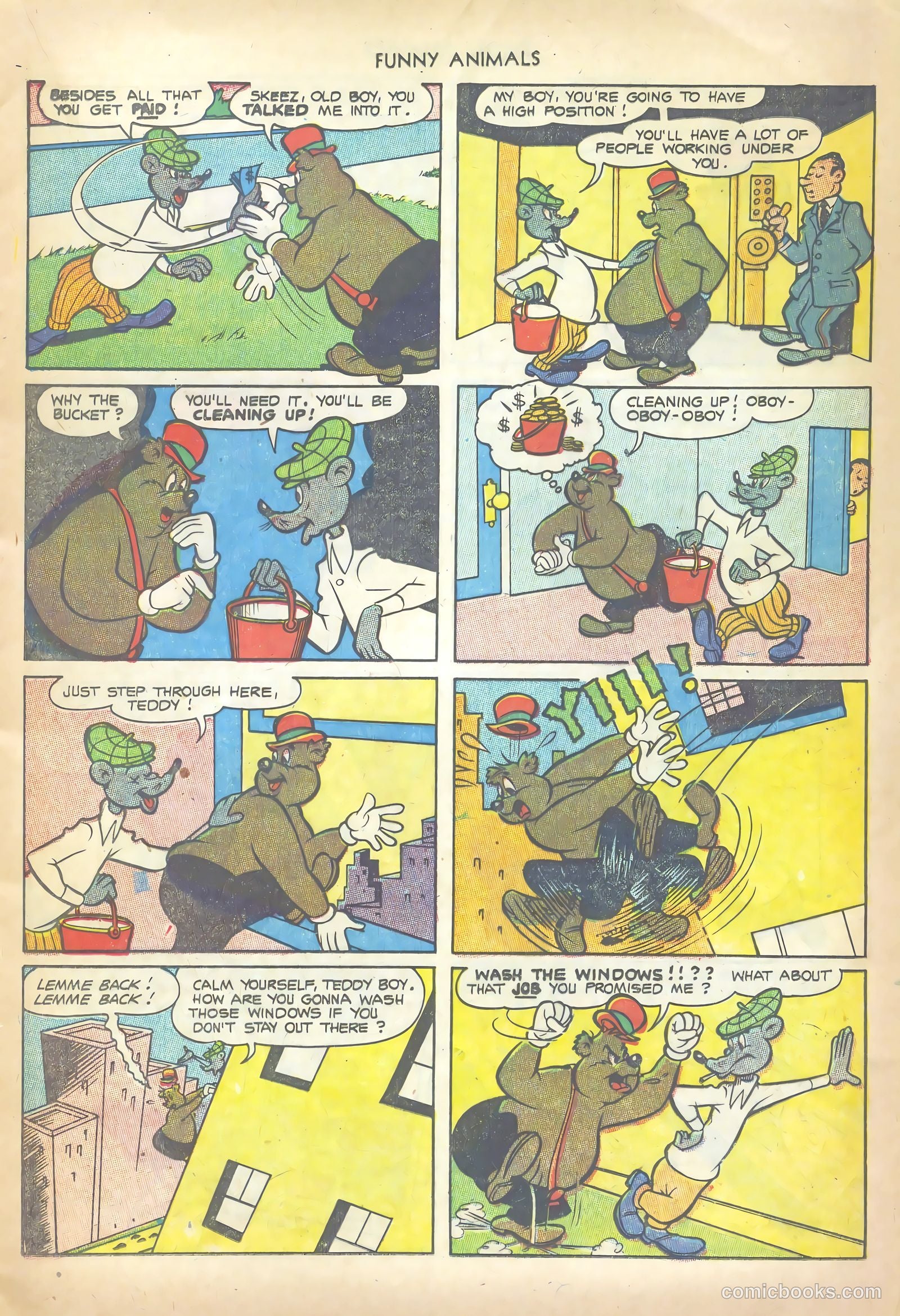 Fawcett's Funny Animals #82 (1953) — page 13 of 36