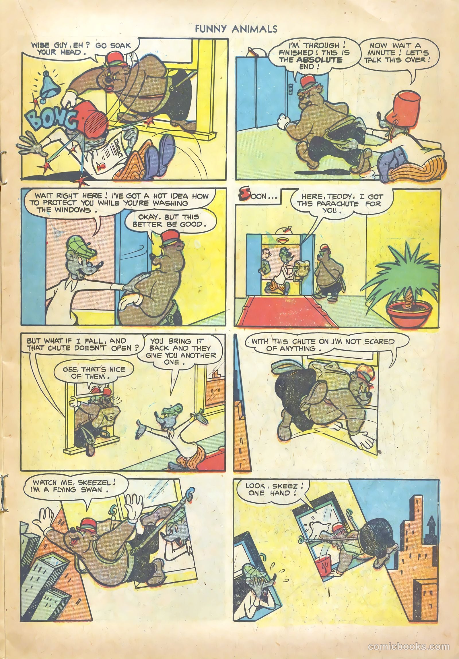 Fawcett's Funny Animals #82 (1953) — page 15 of 36