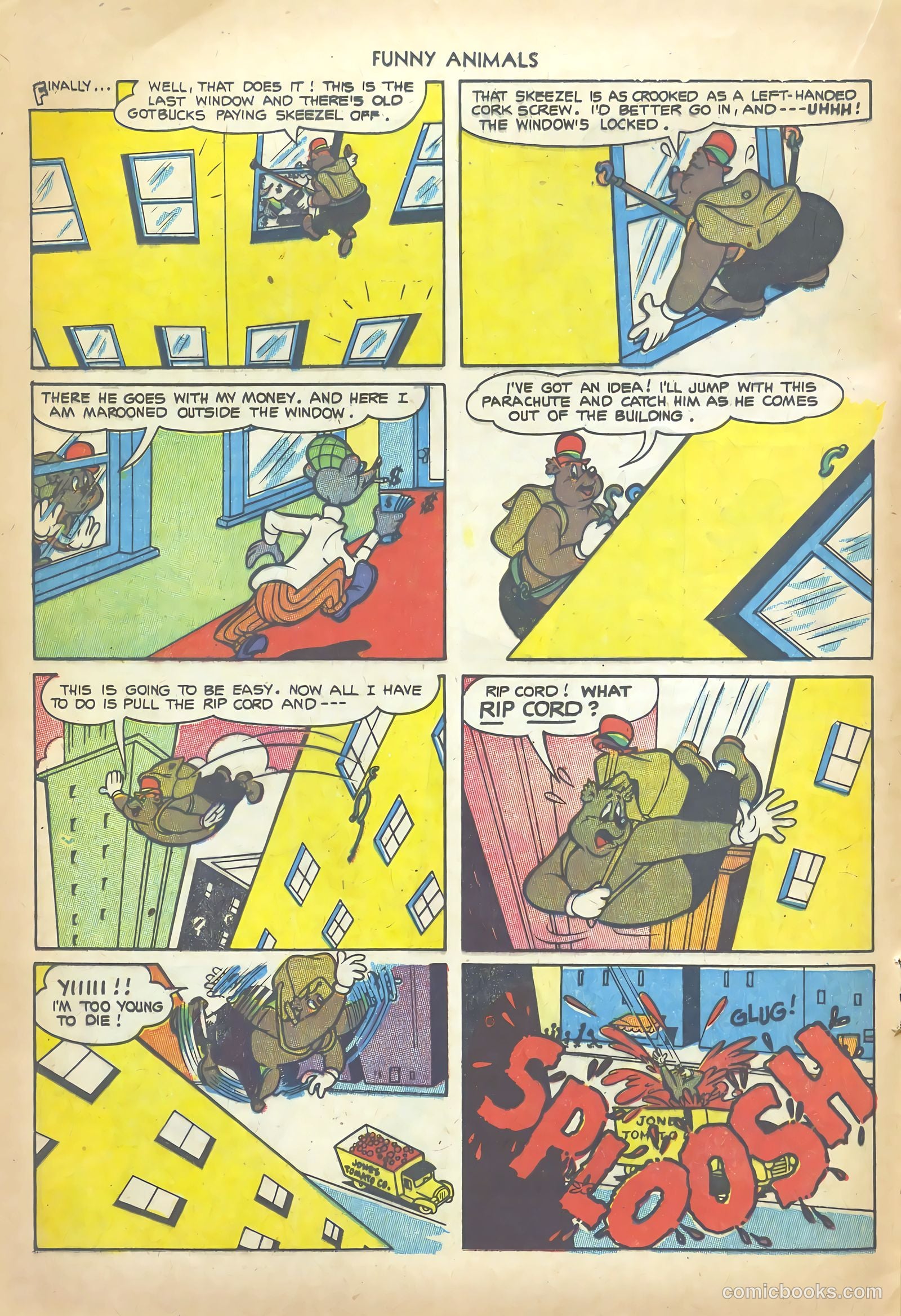 Fawcett's Funny Animals #82 (1953) — page 16 of 36